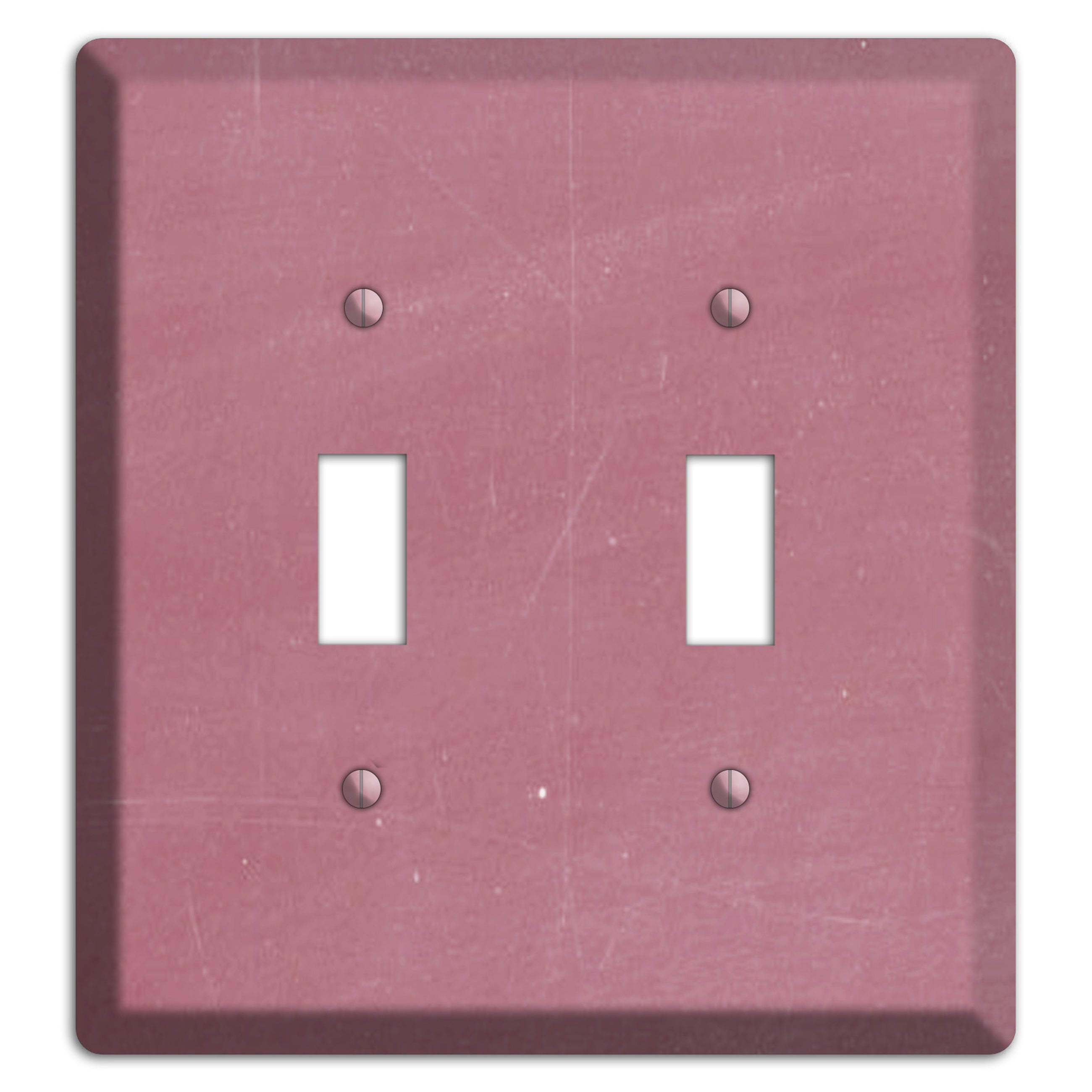 Chalk Pink 2 Toggle Wallplate