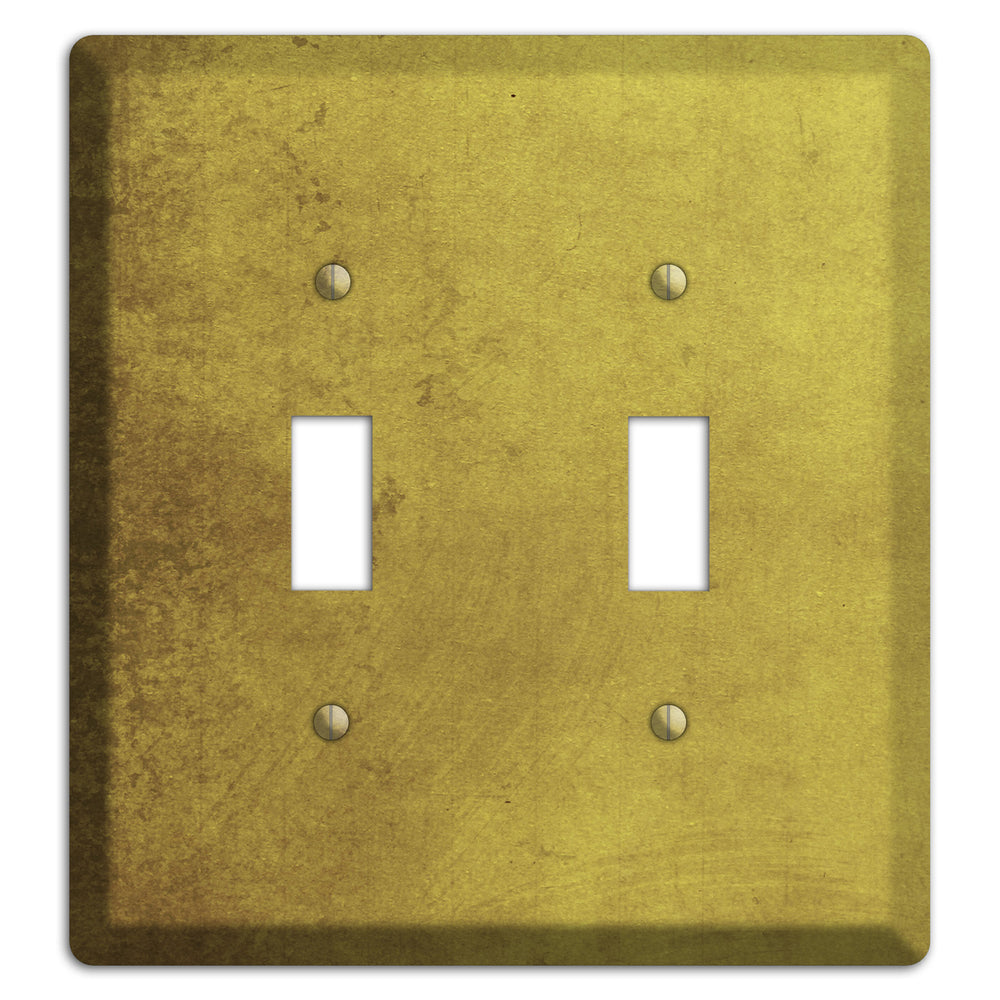 Husk Vintage Grunge 2 Toggle Wallplate
