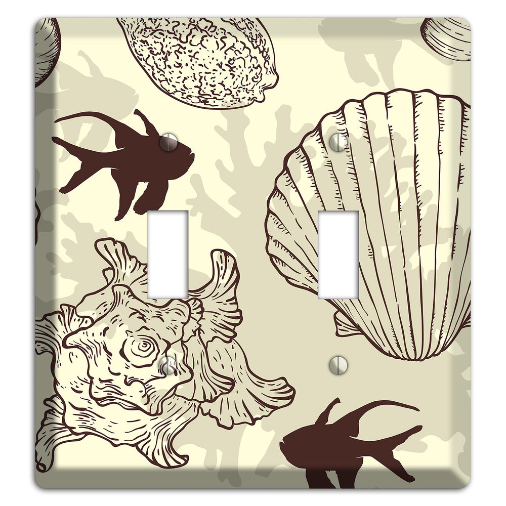 Shells 4 2 Toggle Wallplate