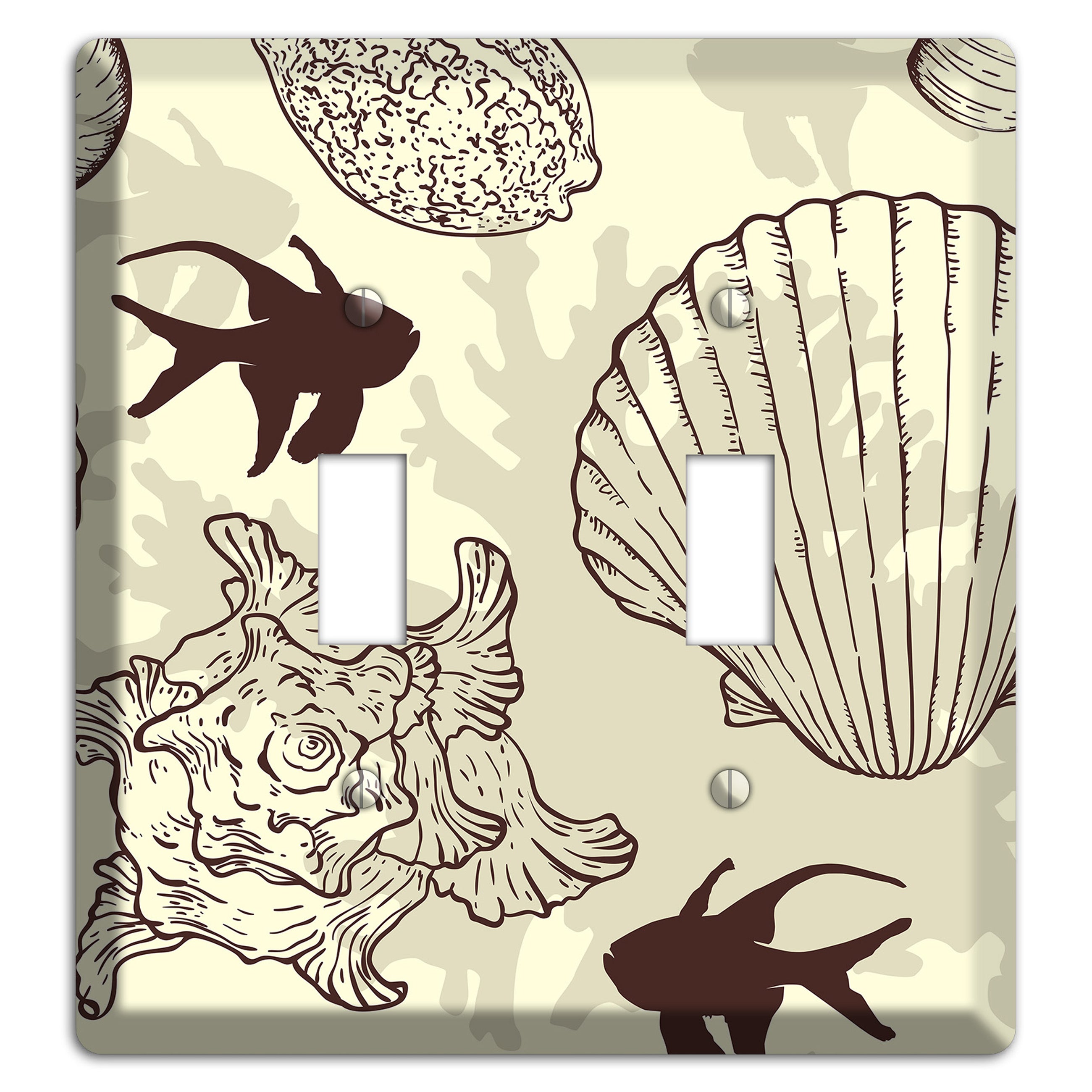 Shells 4 2 Toggle Wallplate