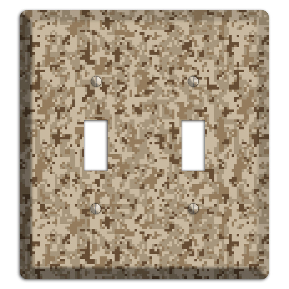 Desert Camo 2 Toggle Wallplate