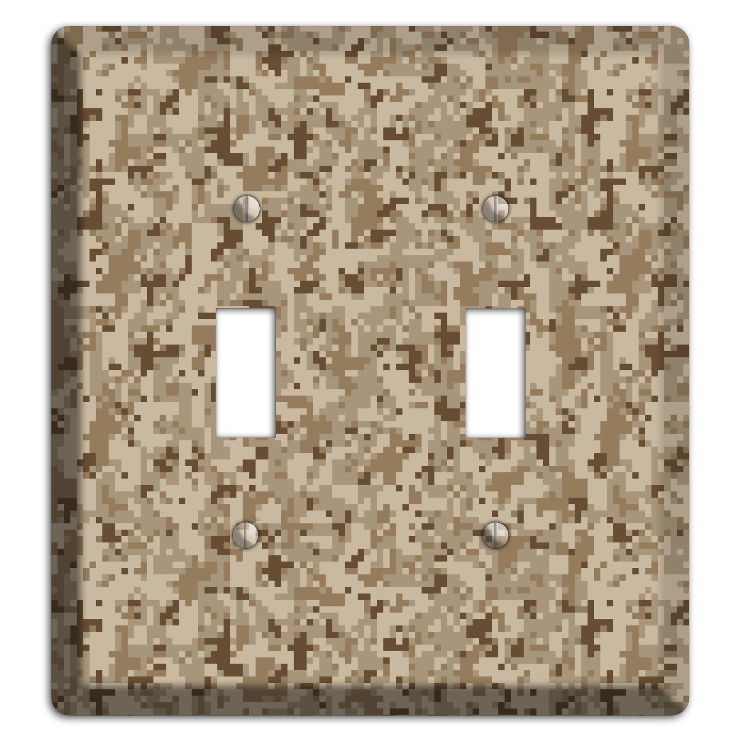 Desert Camo 2 Toggle Wallplate