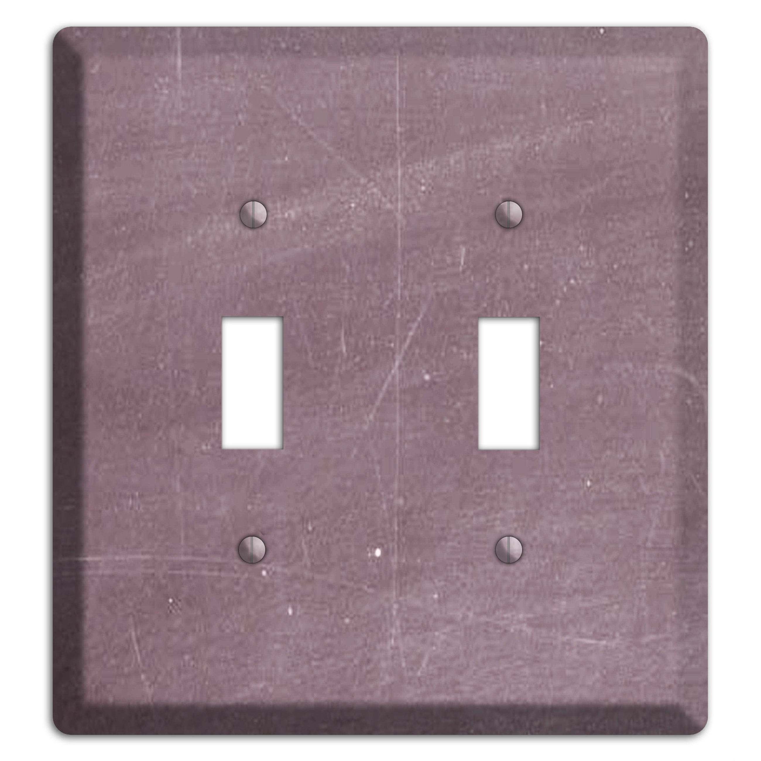 Chalk Maroon 2 Toggle Wallplate