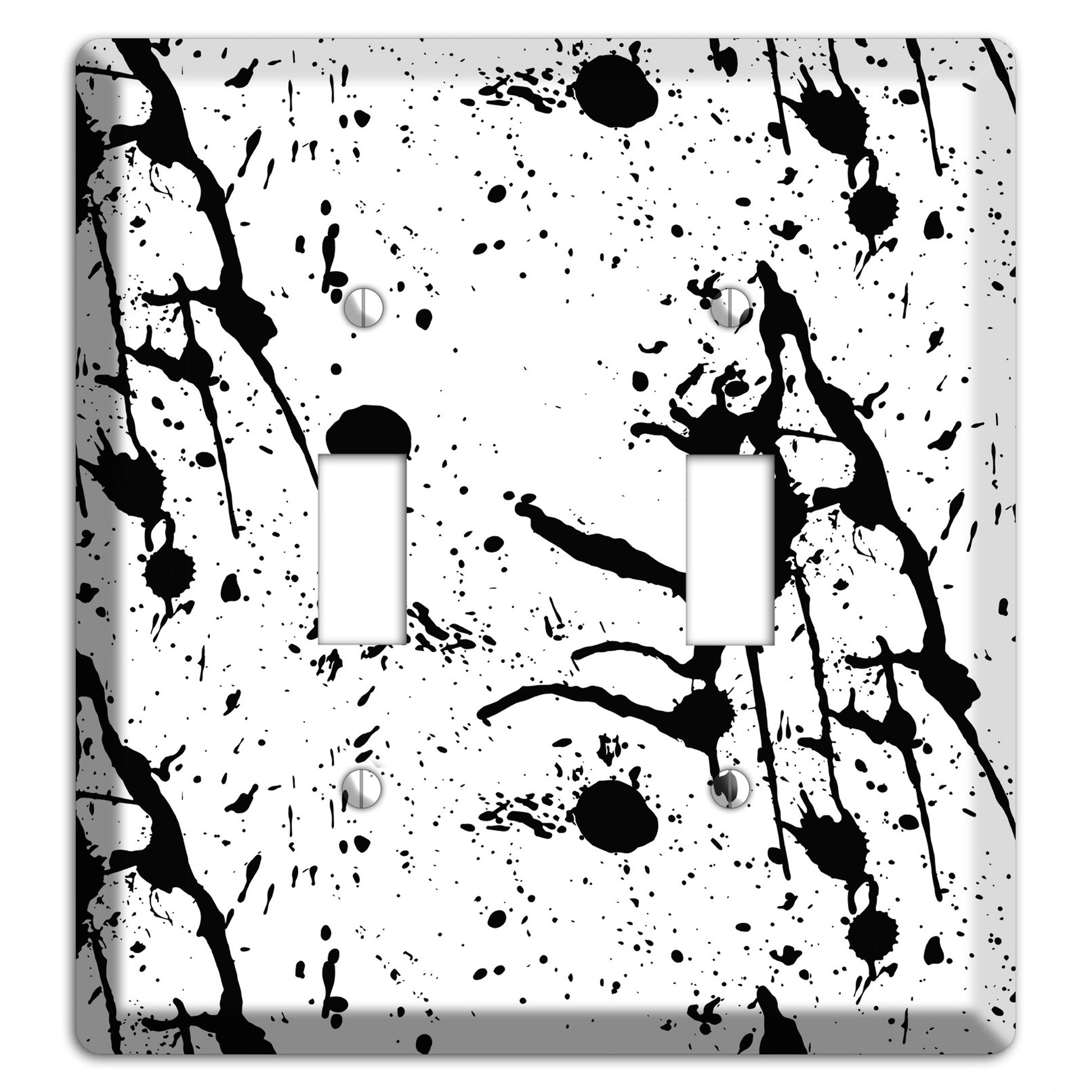 Ink Drips 8 2 Toggle Wallplate