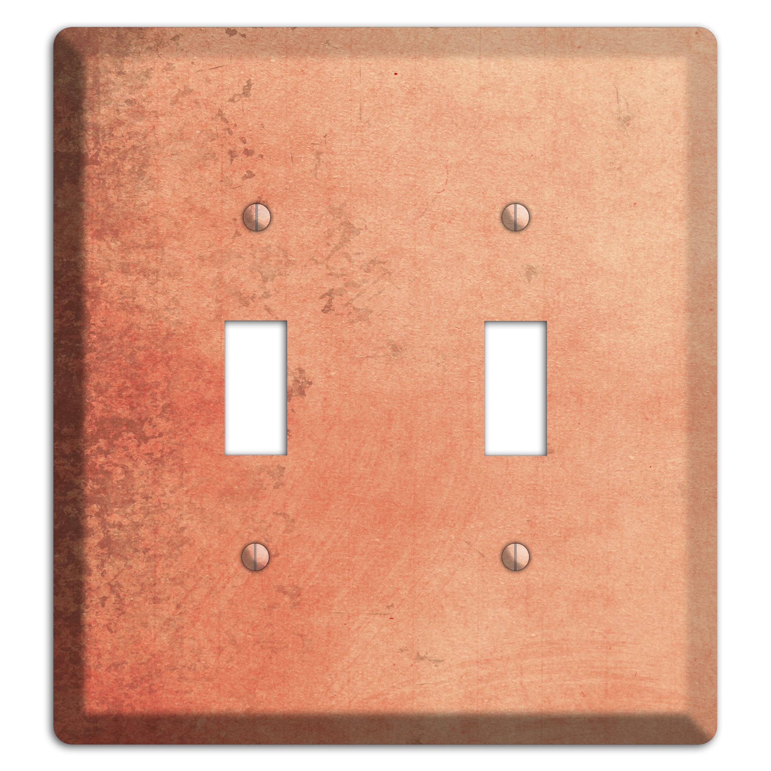 Tonys pink Vintage Grunge 2 Toggle Wallplate