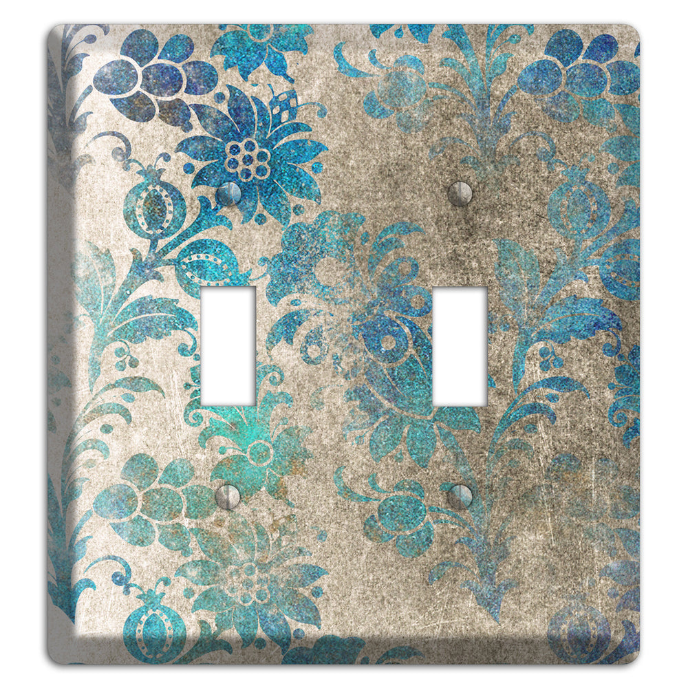Mantle Whimsical Damask 2 Toggle Wallplate