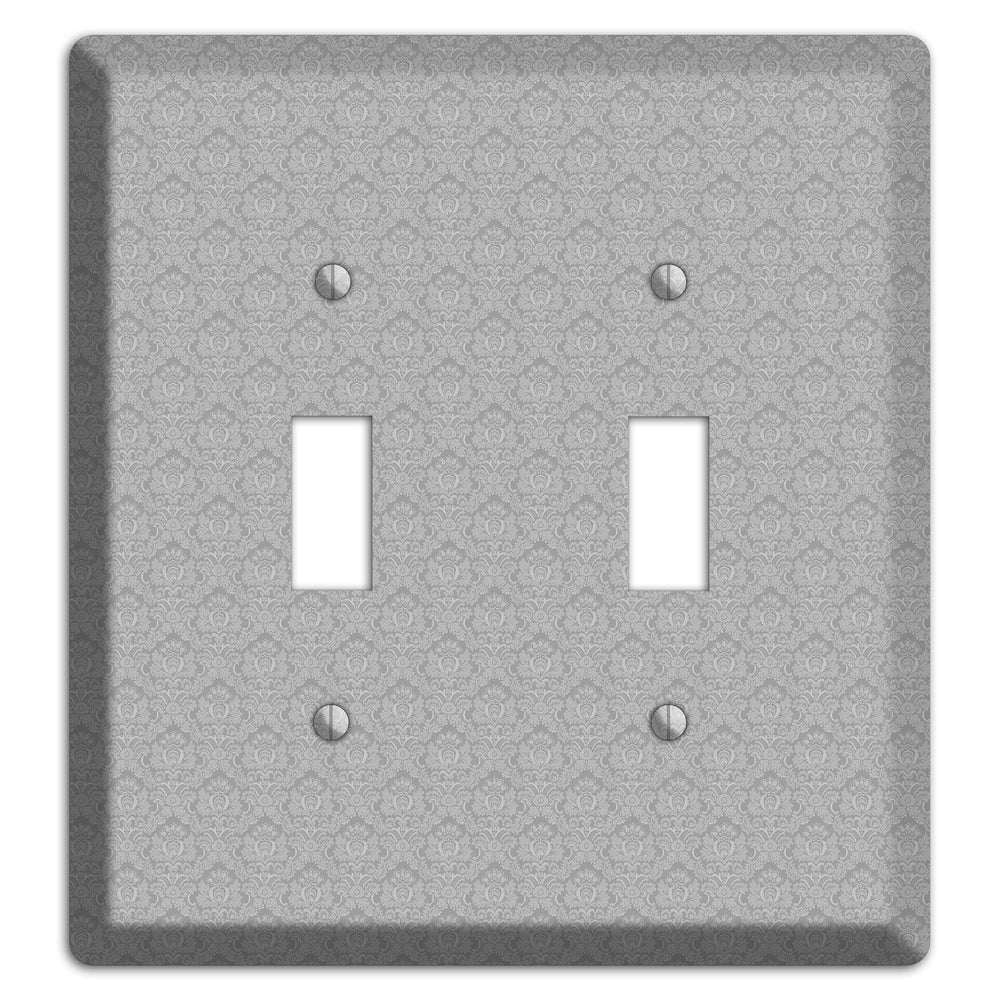 Light Grey Cartouche 2 Toggle Wallplate
