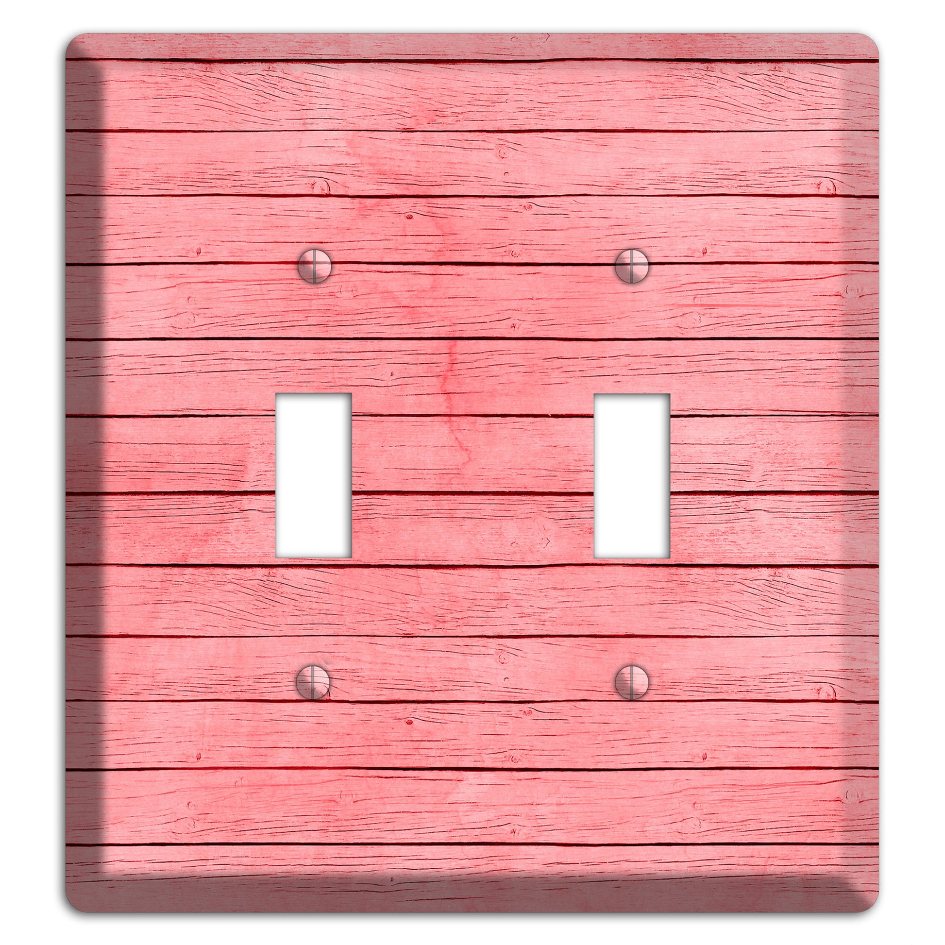 Sea Pink Soft Coral 2 Toggle Wallplate