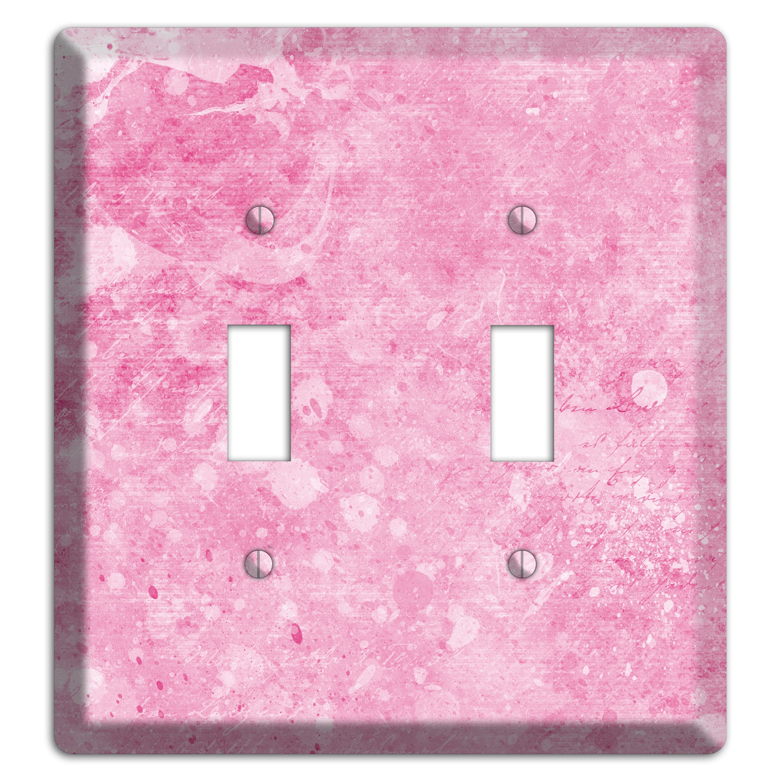 Wewak Pink Texture 2 Toggle Wallplate