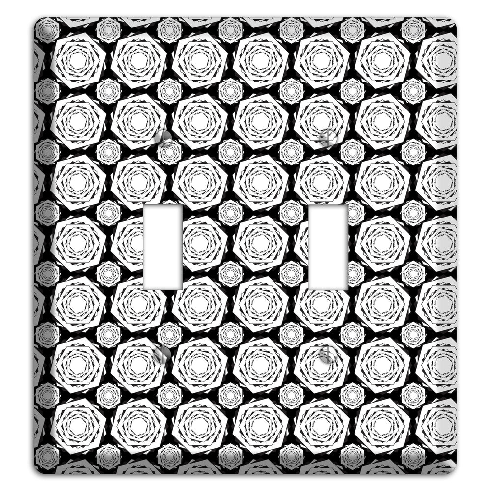 Overlay Hexagon Rotation Repeat 3 2 Toggle Wallplate