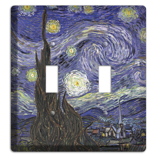 Vincent Van Gogh 4 2 Toggle Wallplate