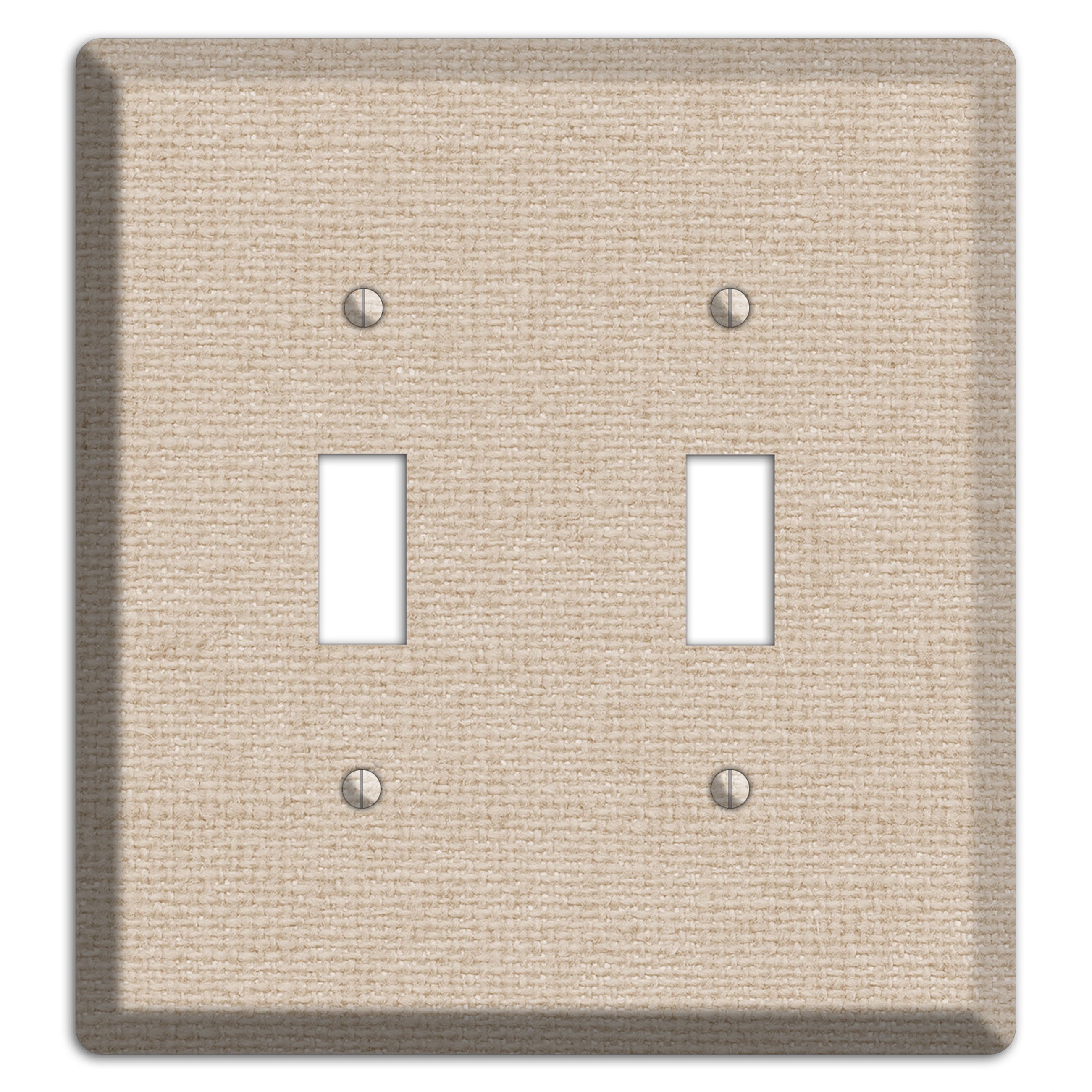 Vanilla Neutral Texture 2 Toggle Wallplate