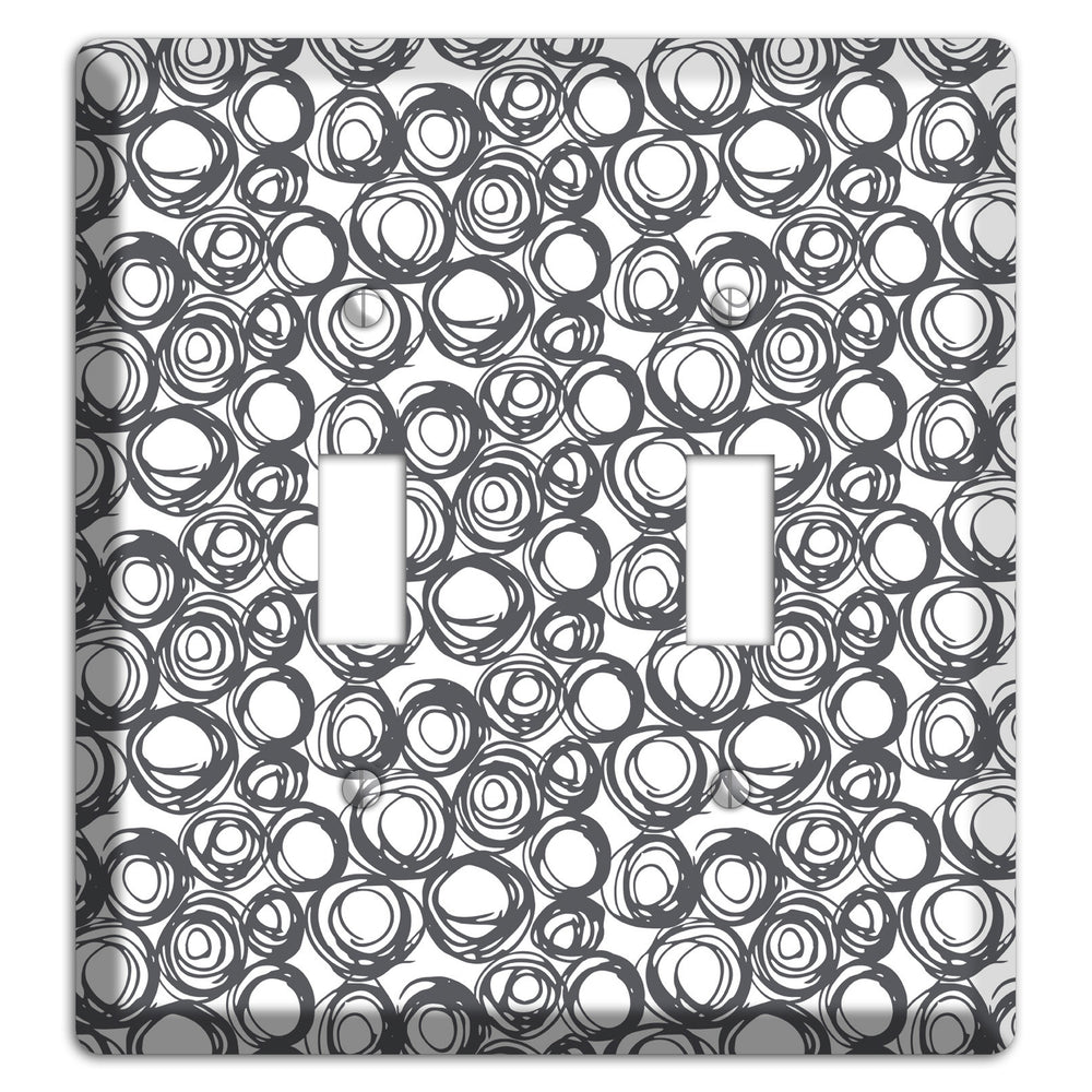 Abstract 24 2 Toggle Wallplate