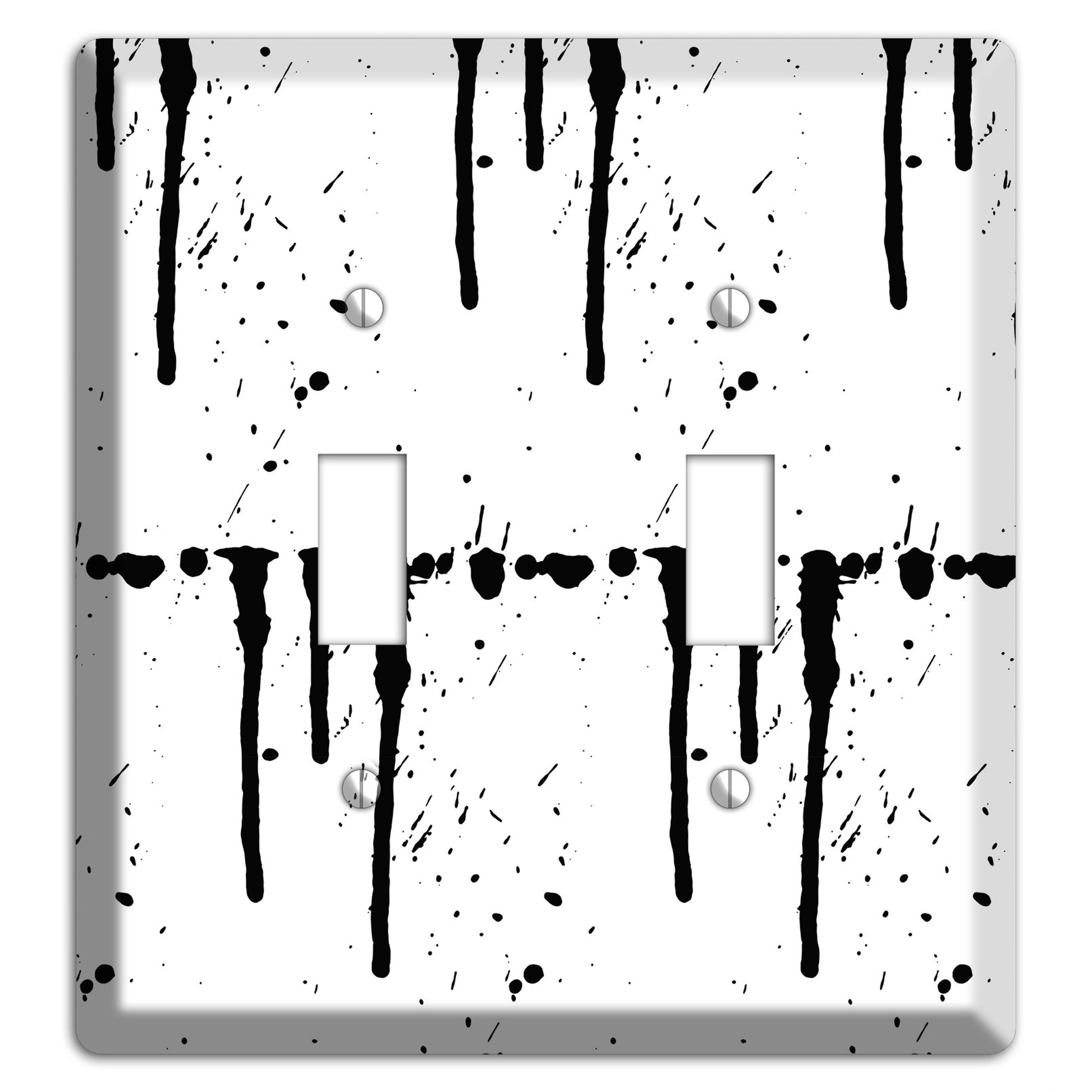 Ink Drips 2 2 Toggle Wallplate
