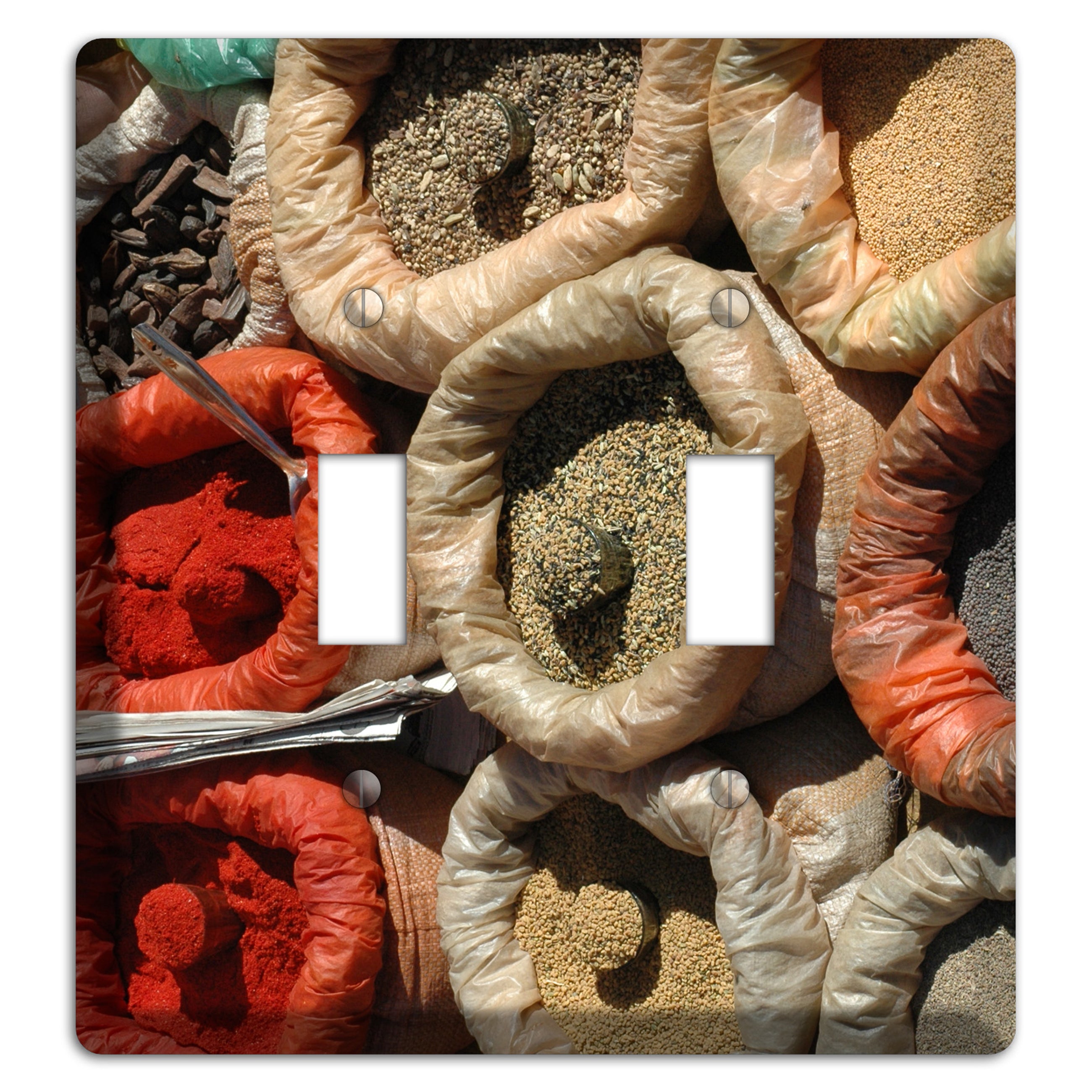 Spices 2 Toggle Wallplate