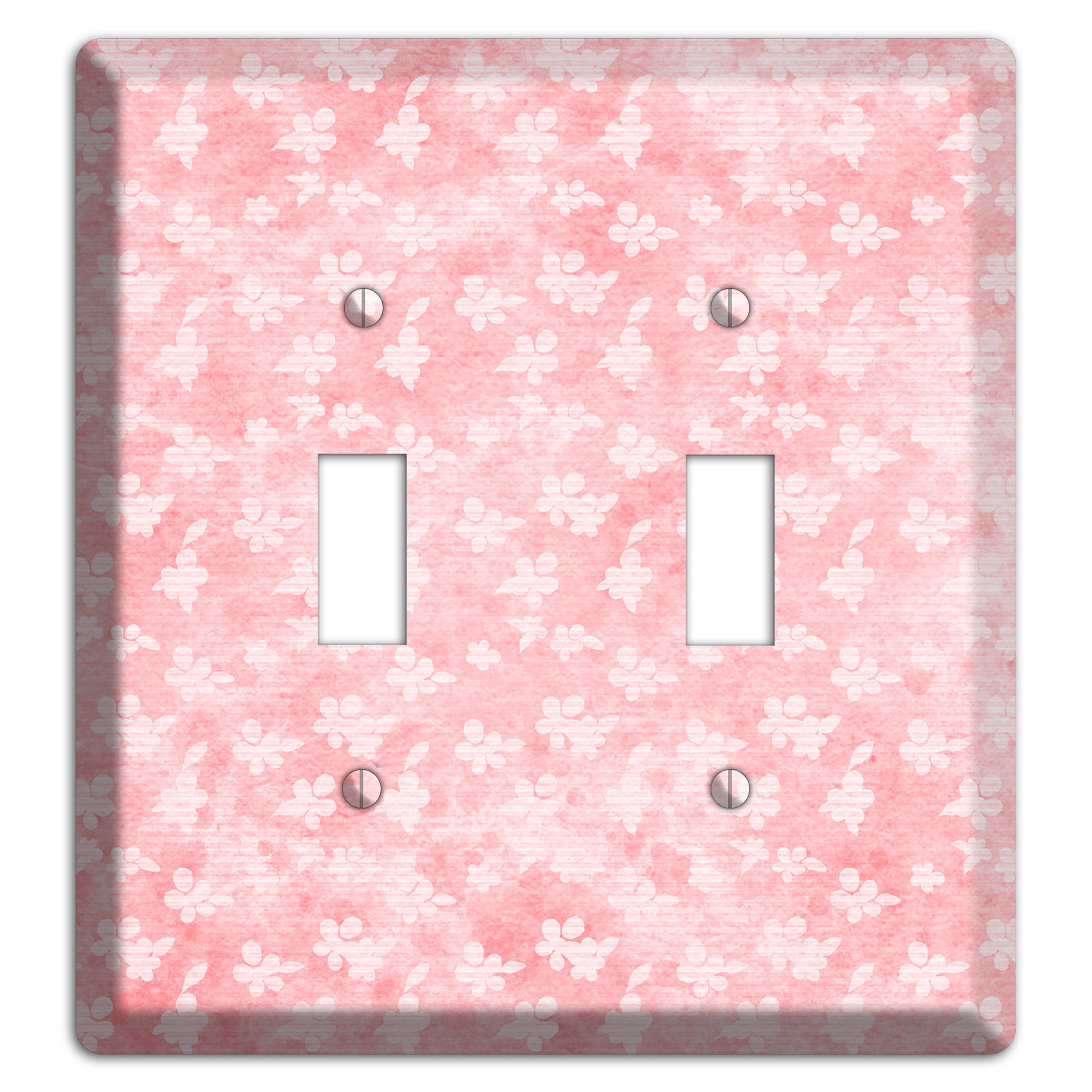 Abbey Soft Coral 2 Toggle Wallplate