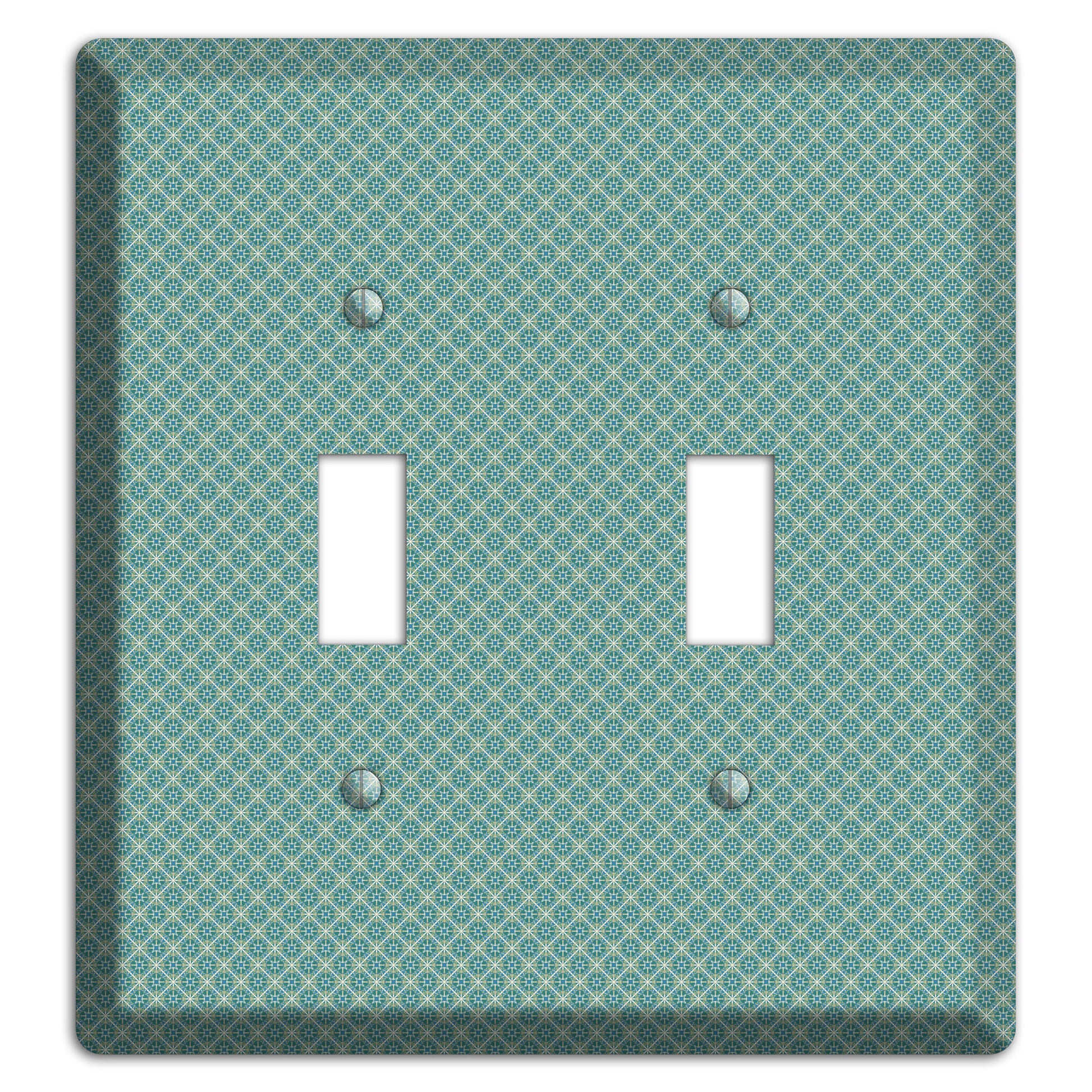 Sage Tiny Arabesque 2 Toggle Wallplate