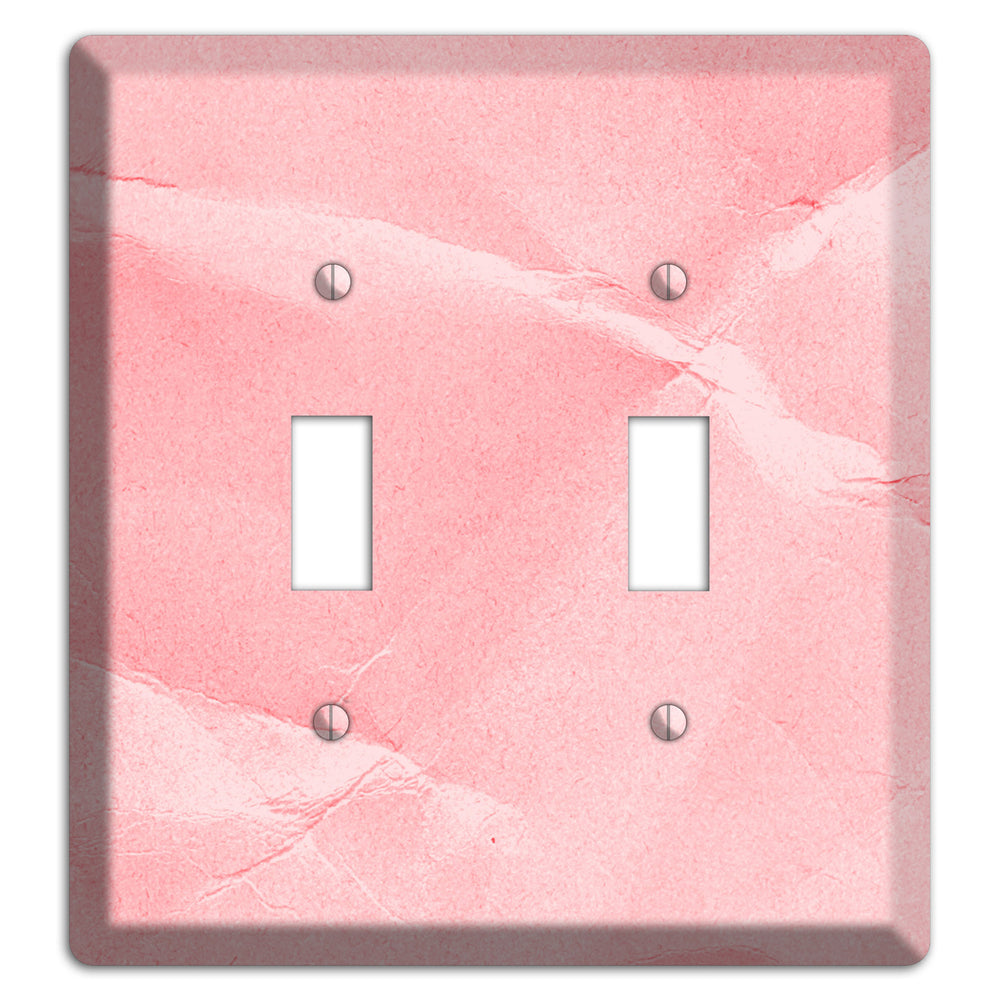 Pink Soft Coral 2 Toggle Wallplate