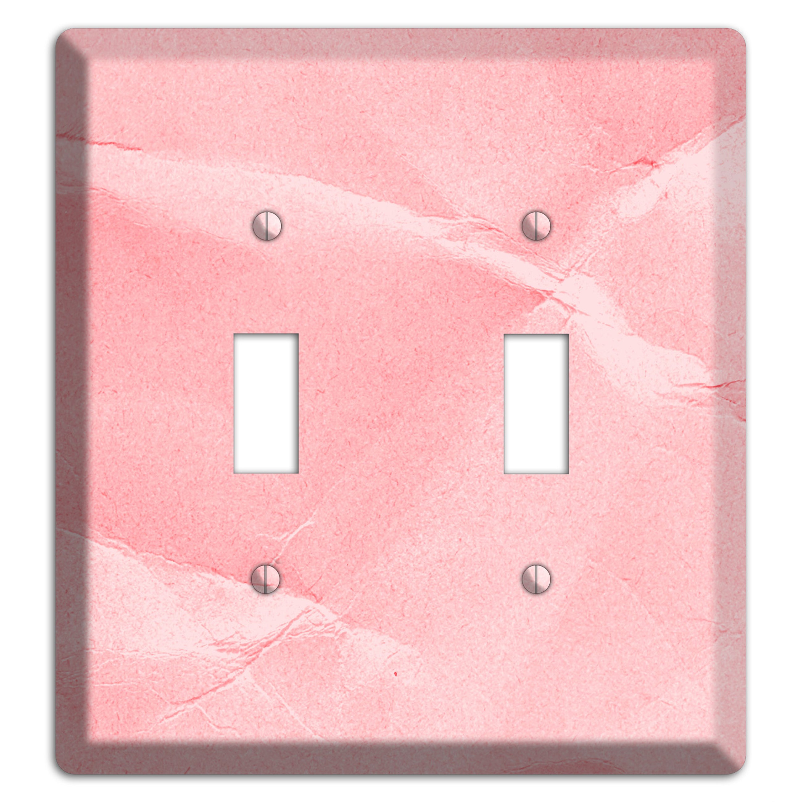 Pink Soft Coral 2 Toggle Wallplate