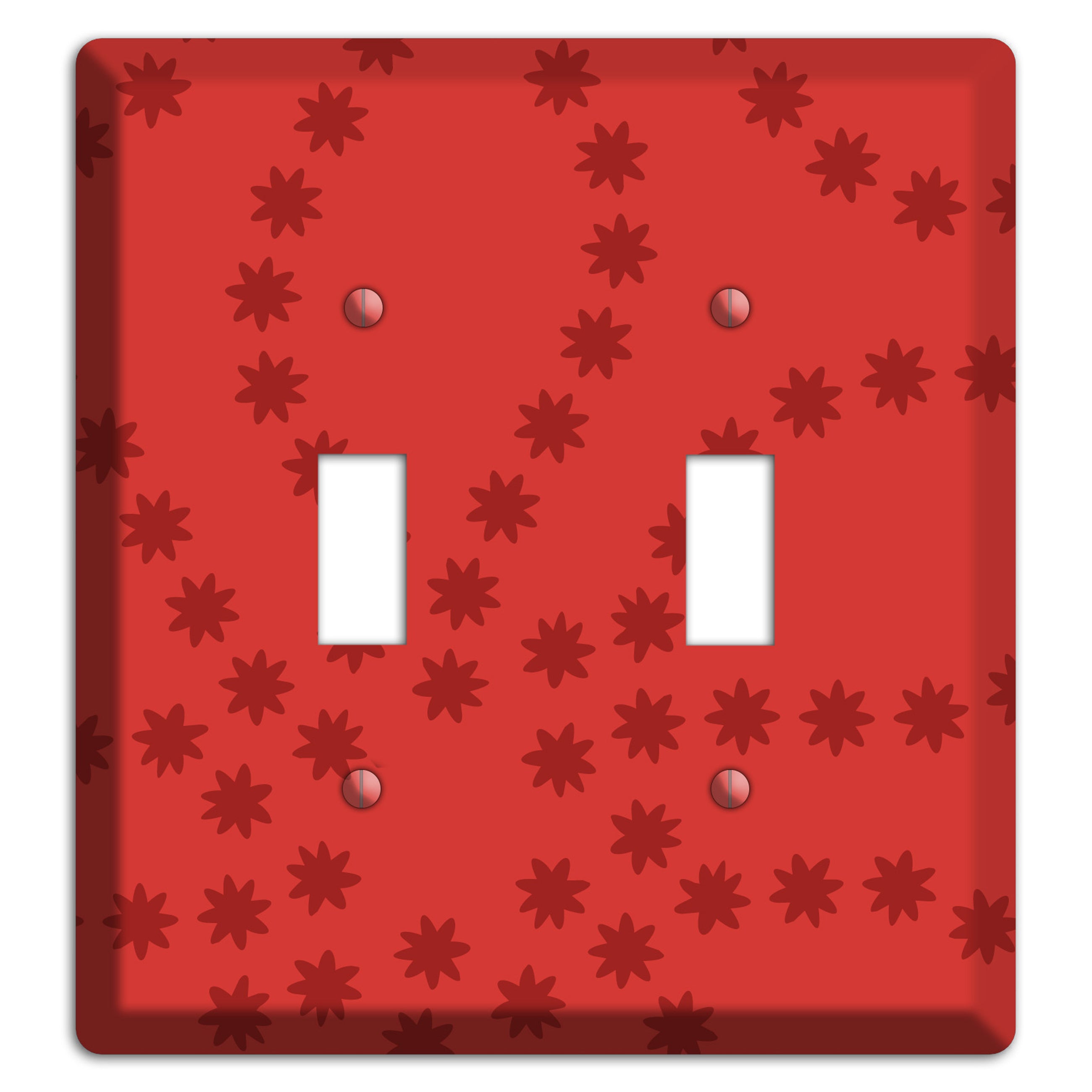 Multi Red Constellation 2 Toggle Wallplate