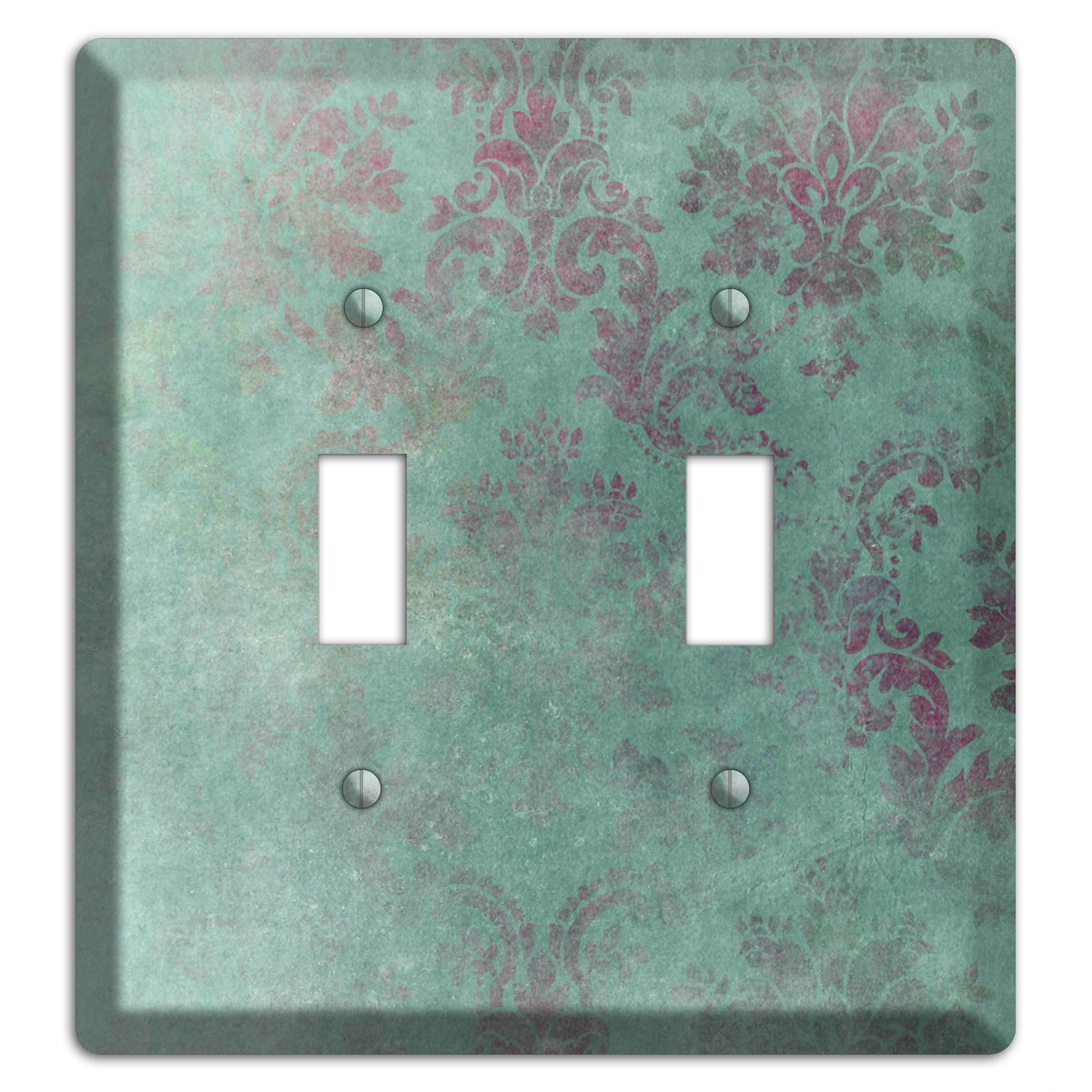 Corduroy Whimsical Damask 2 Toggle Wallplate