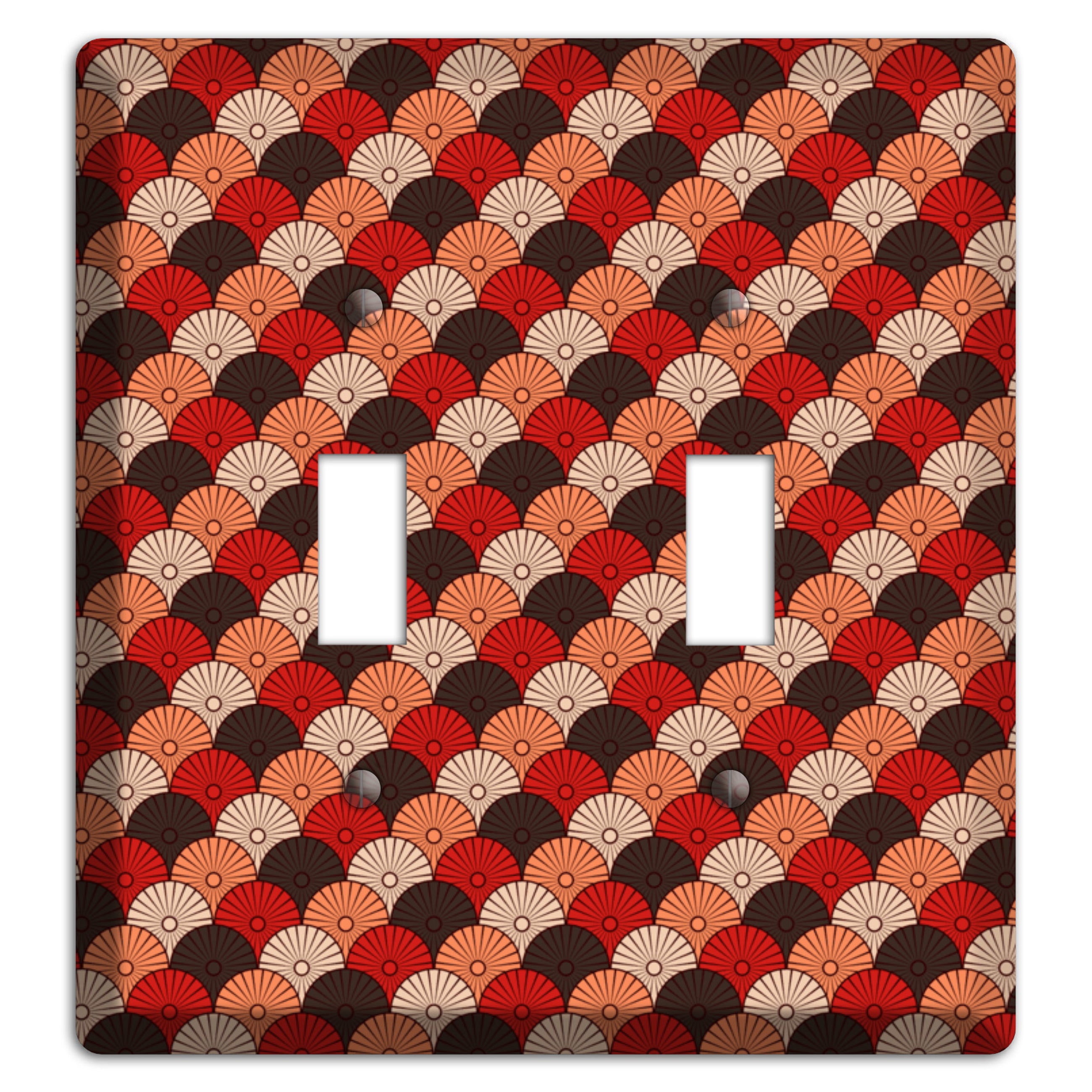 Asian Scallops 2 Toggle Wallplate