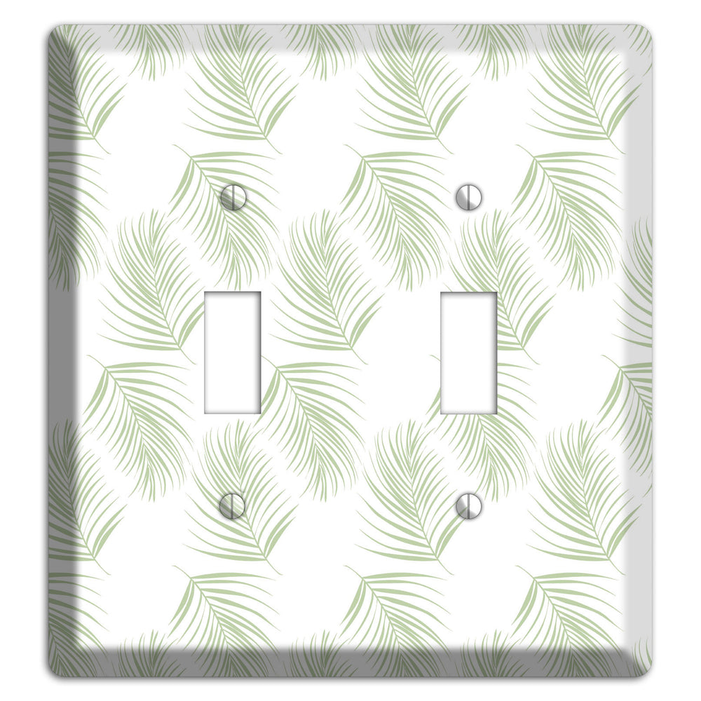 Leaves Style GG 2 Toggle Wallplate