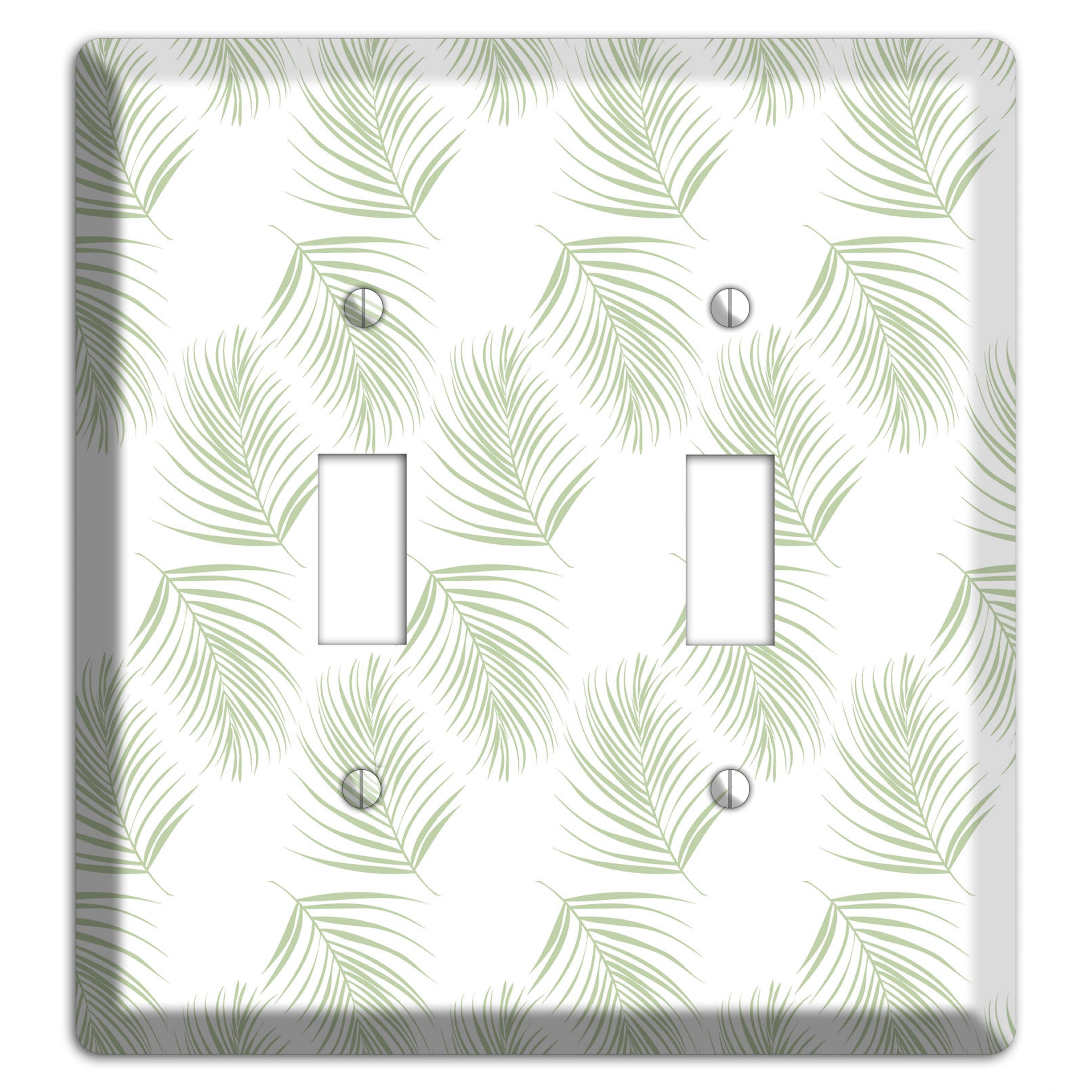 Leaves Style GG 2 Toggle Wallplate