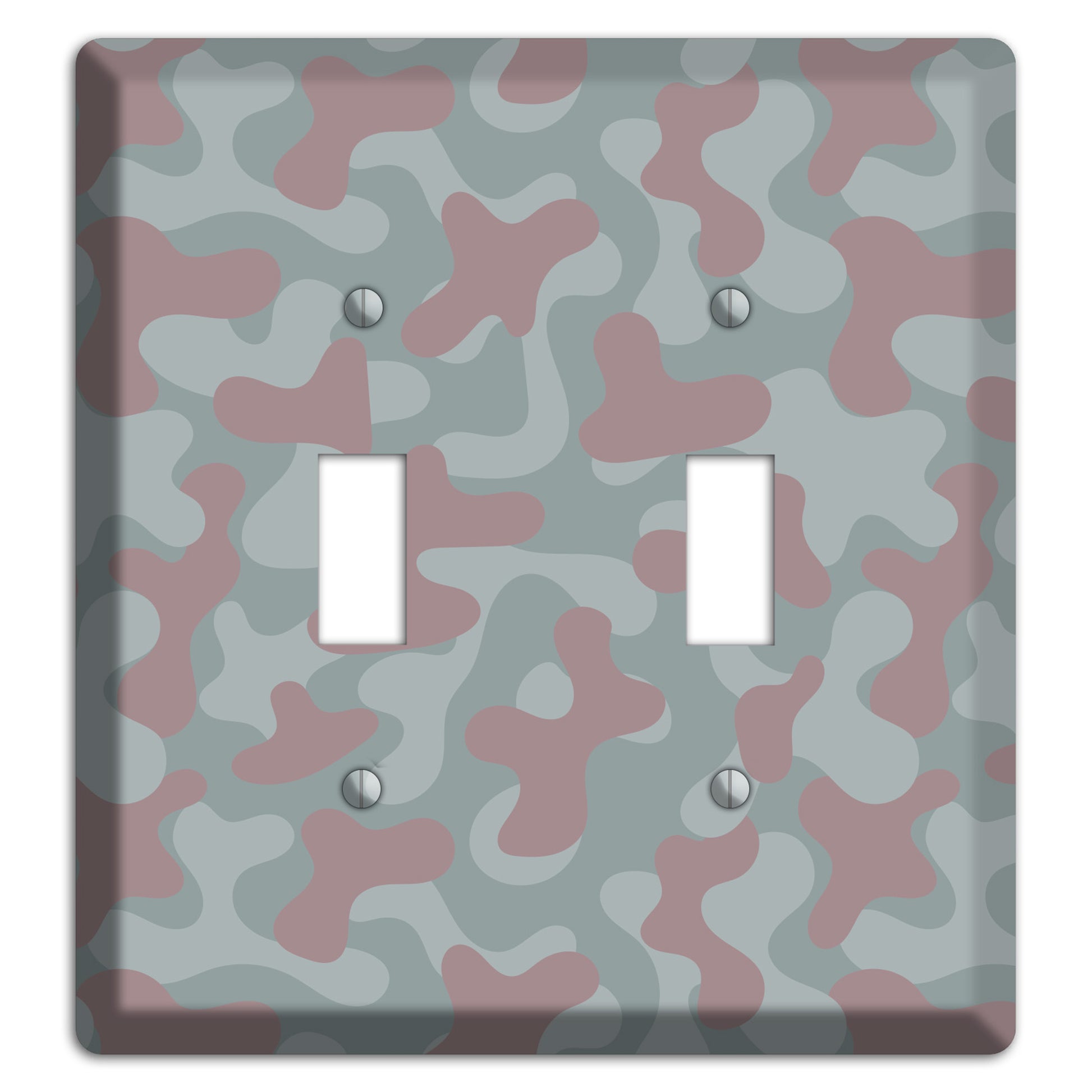 Afghanistan Blotch 1 Camo 2 Toggle Wallplate