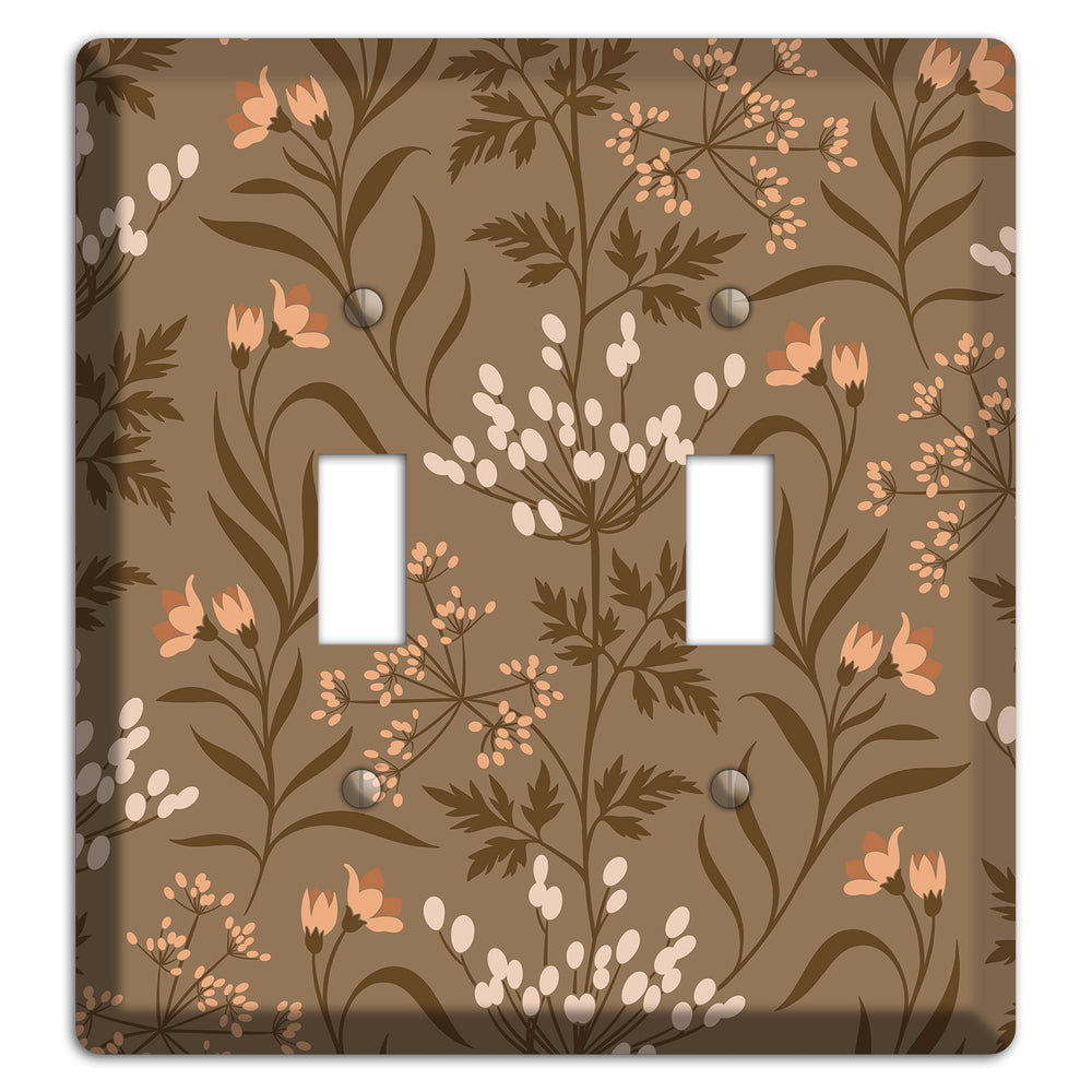 Fall Floral 2 2 Toggle Wallplate