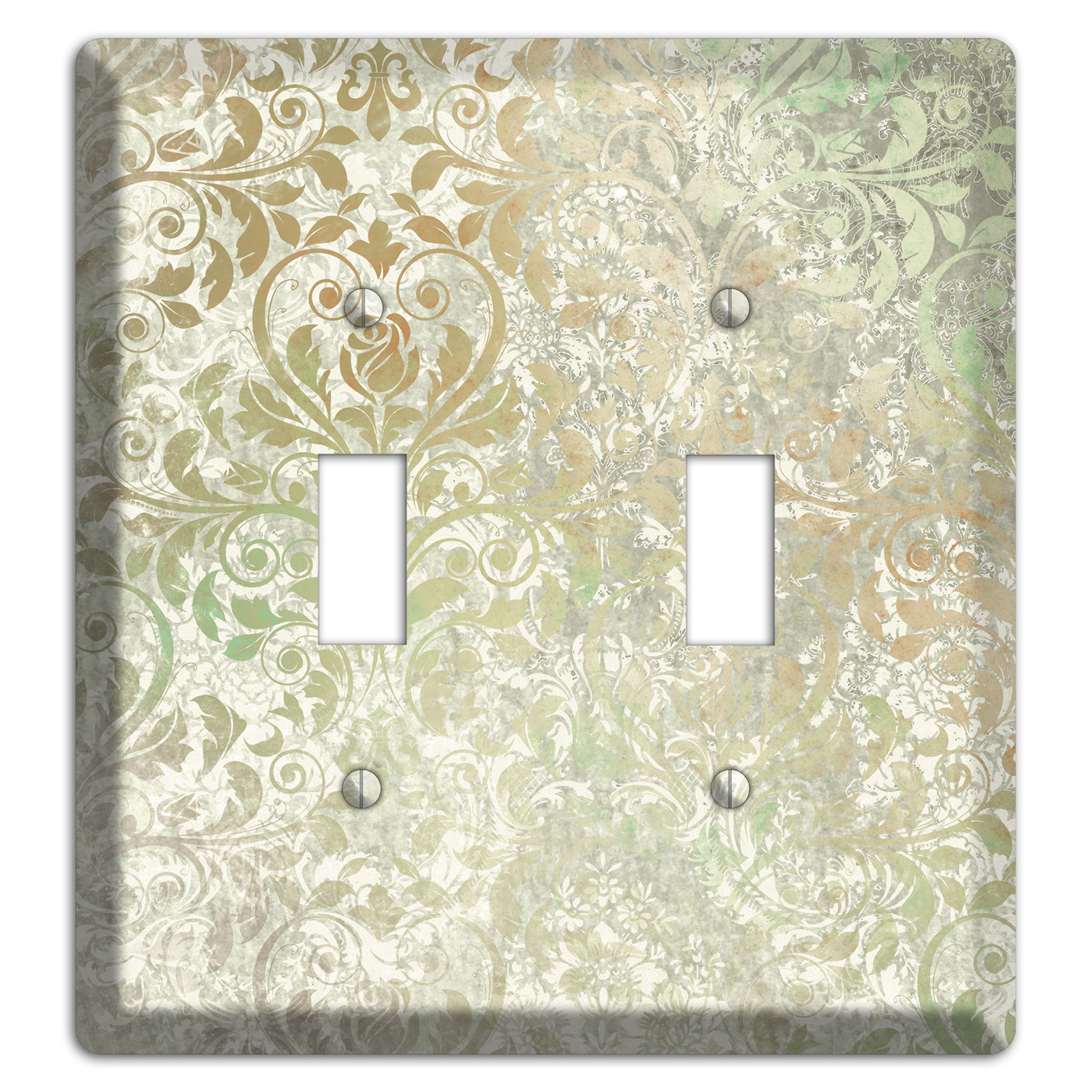 Tana Whimsical Damask 2 Toggle Wallplate