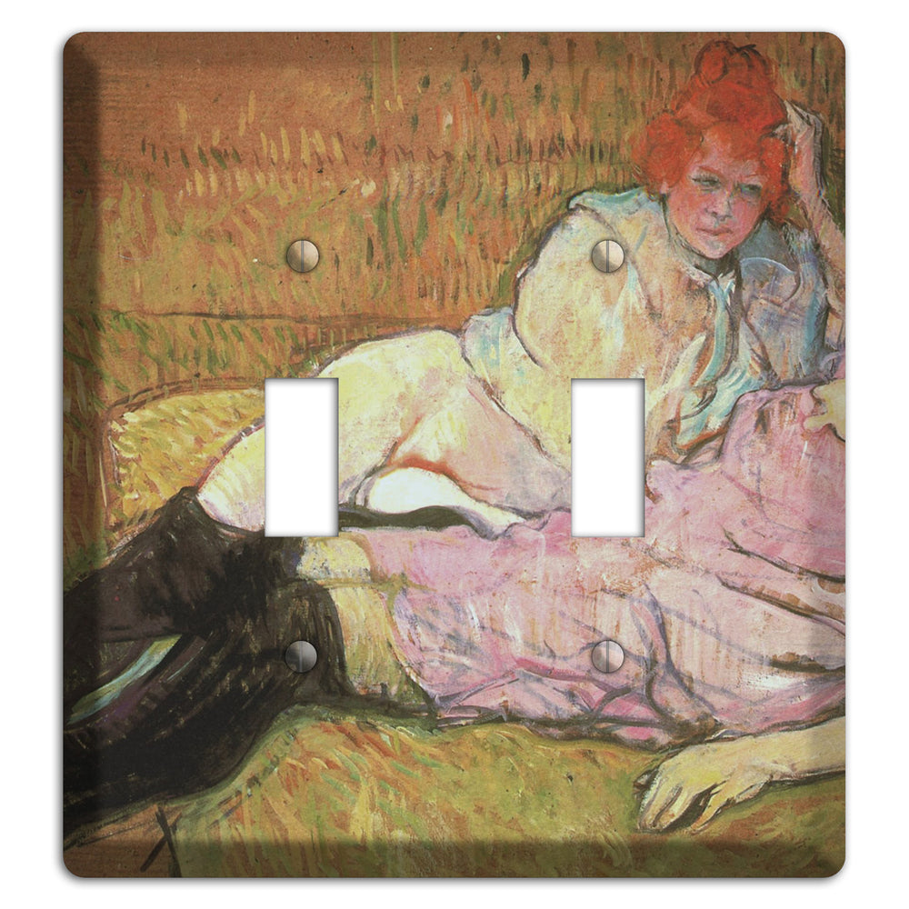 Toulouse-Lautrec 2 2 Toggle Wallplate
