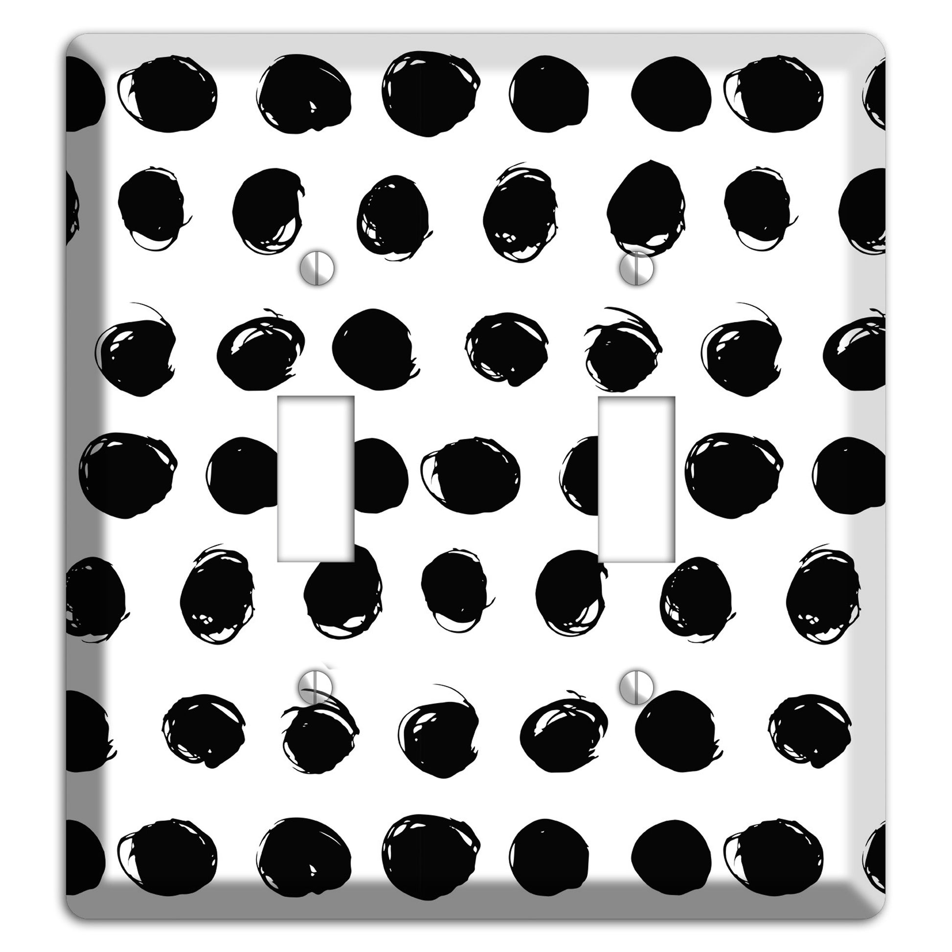 Ink Drops 9 2 Toggle Wallplate