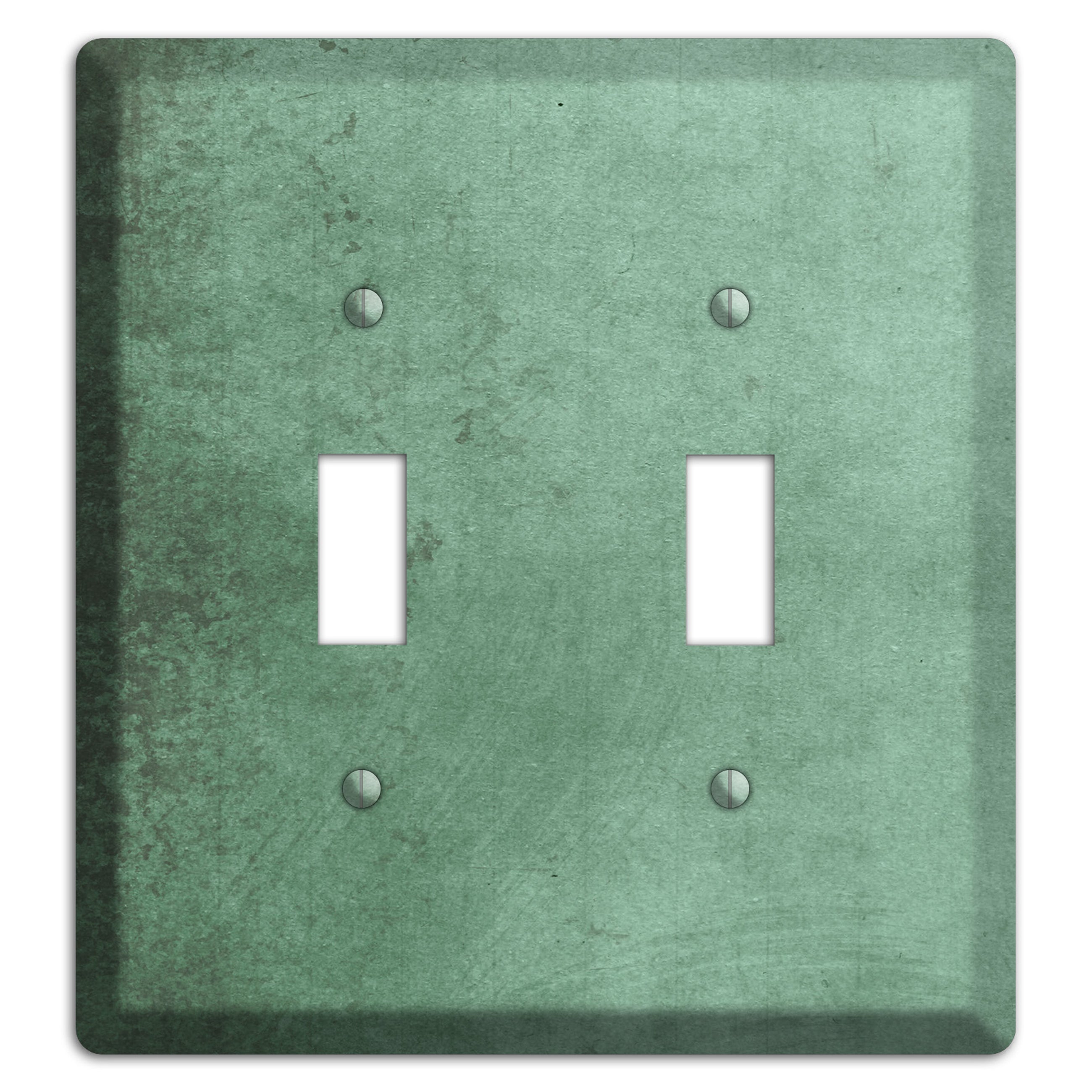 Bay Leaf Vintage Grunge 2 Toggle Wallplate