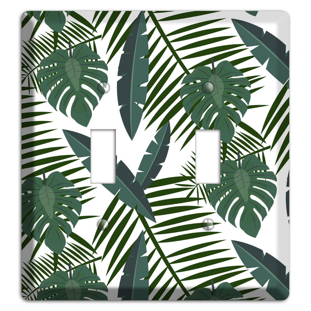 Leaves Style FF 2 Toggle Wallplate