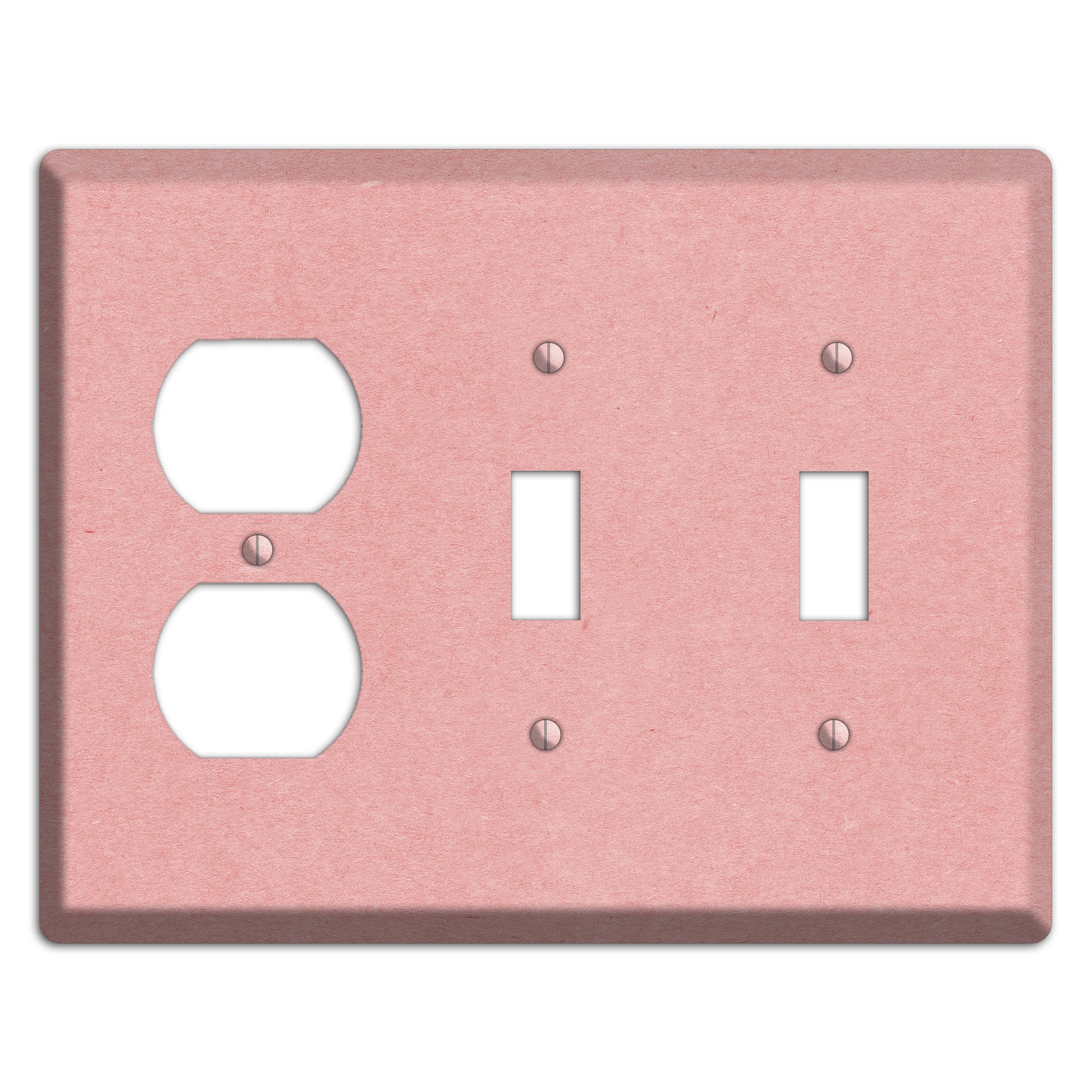 Zinnwaldite Kraft Duplex / 2 Toggle Wallplate