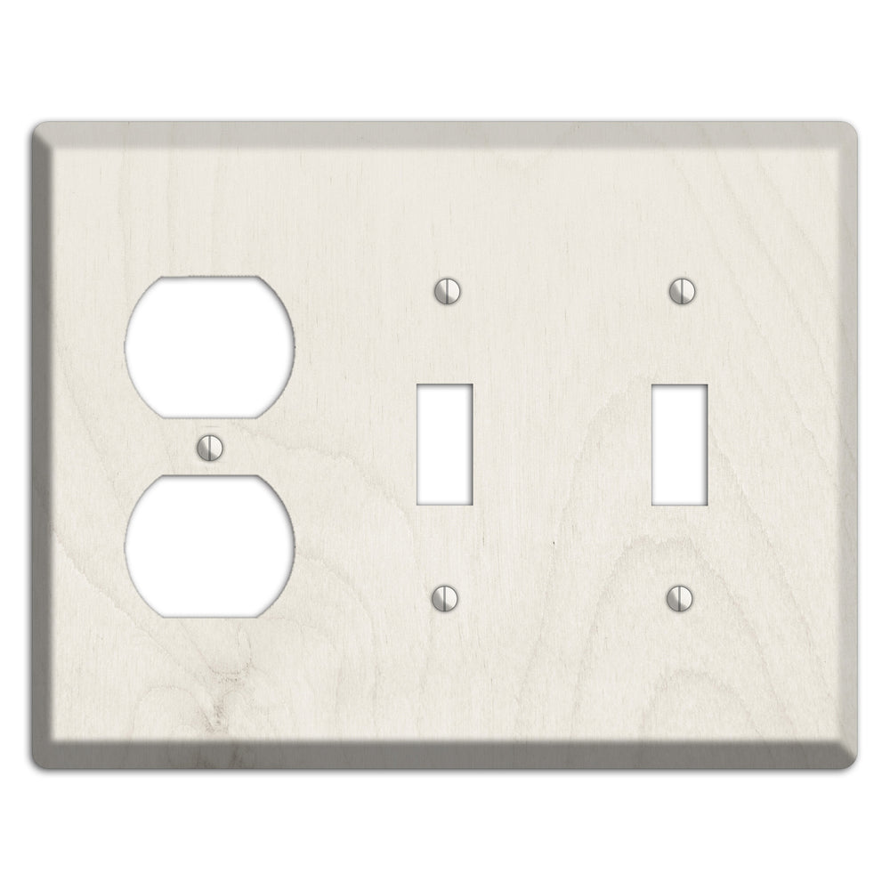 Dawn pink Antique Duplex / 2 Toggle Wallplate
