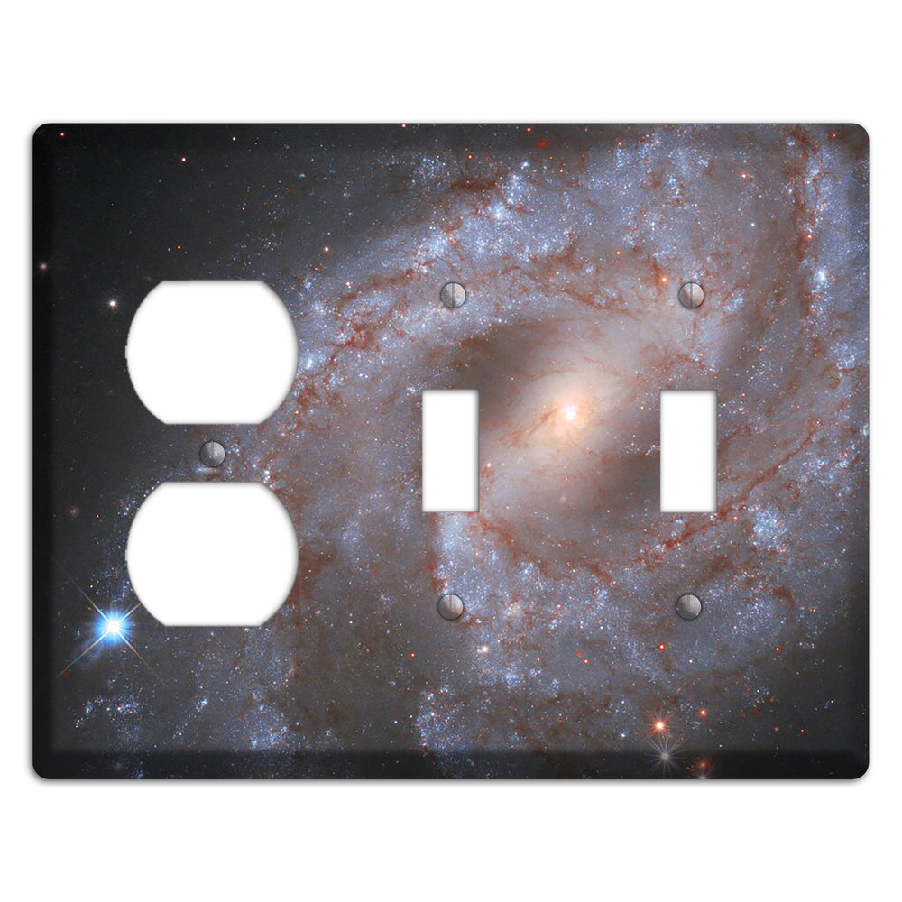 Galaxy NGC 2525 Duplex / 2 Toggle Wallplate