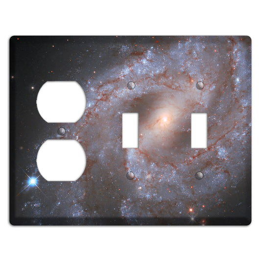 Galaxy NGC 2525 Duplex / 2 Toggle Wallplate
