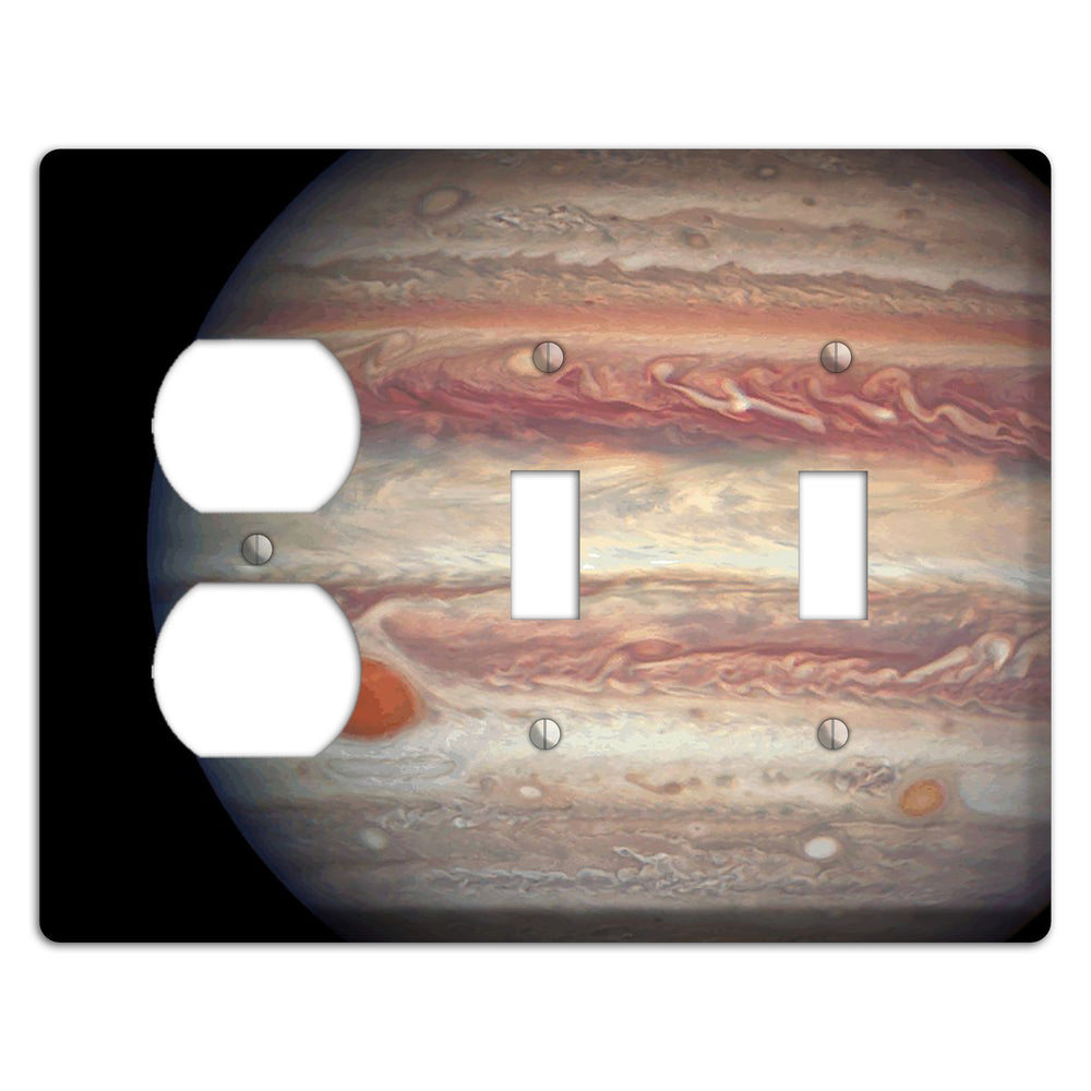 Jupiter's Duplex / 2 Toggle Wallplate
