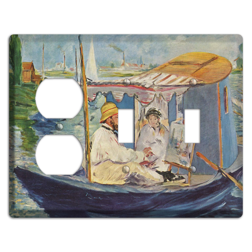 Edouard Manet Duplex / 2 Toggle Wallplate