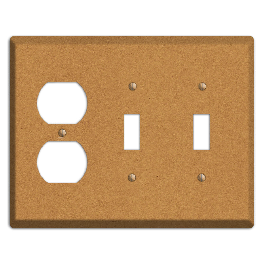 Twine Kraft Duplex / 2 Toggle Wallplate