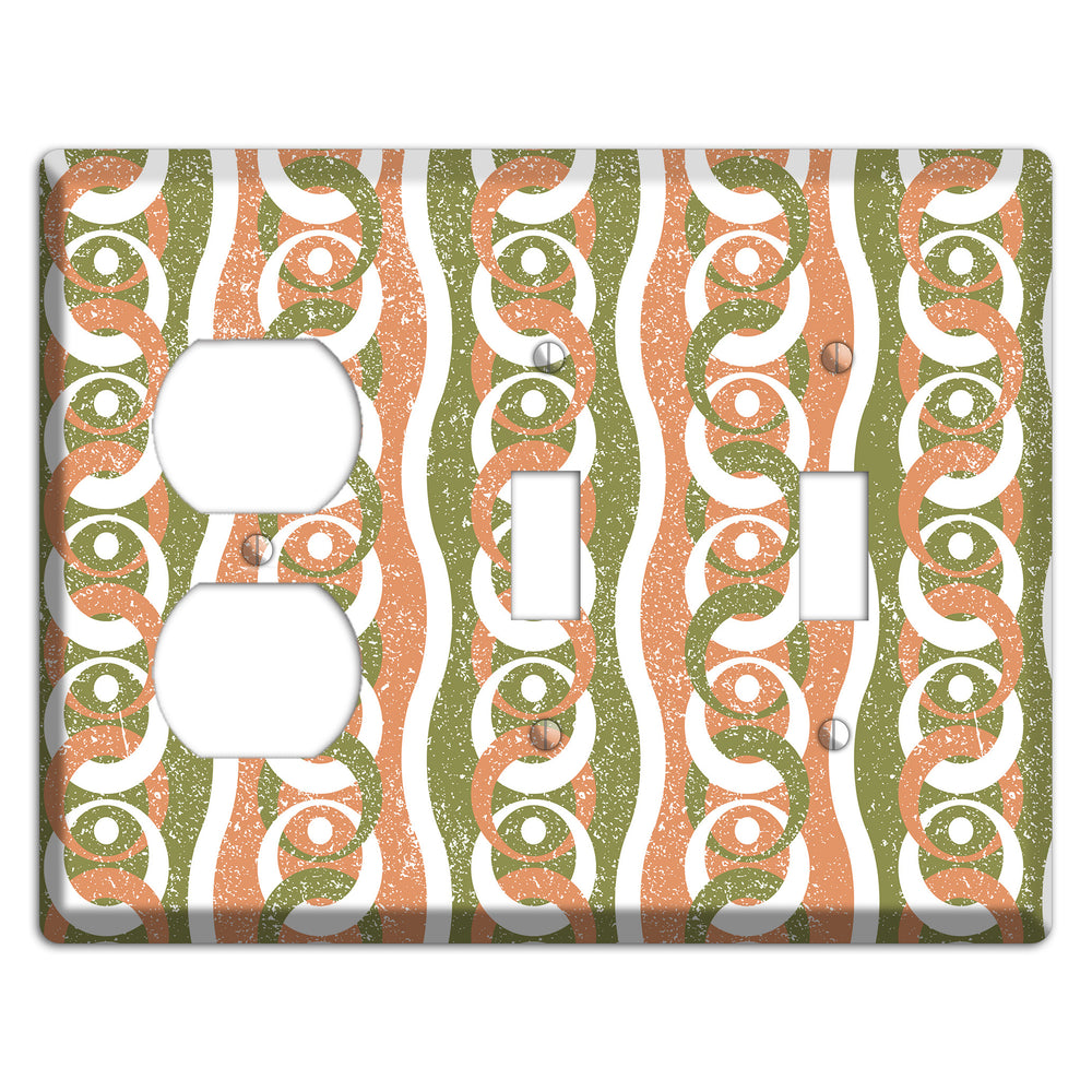 Jelly Sweets Duplex / 2 Toggle Wallplate