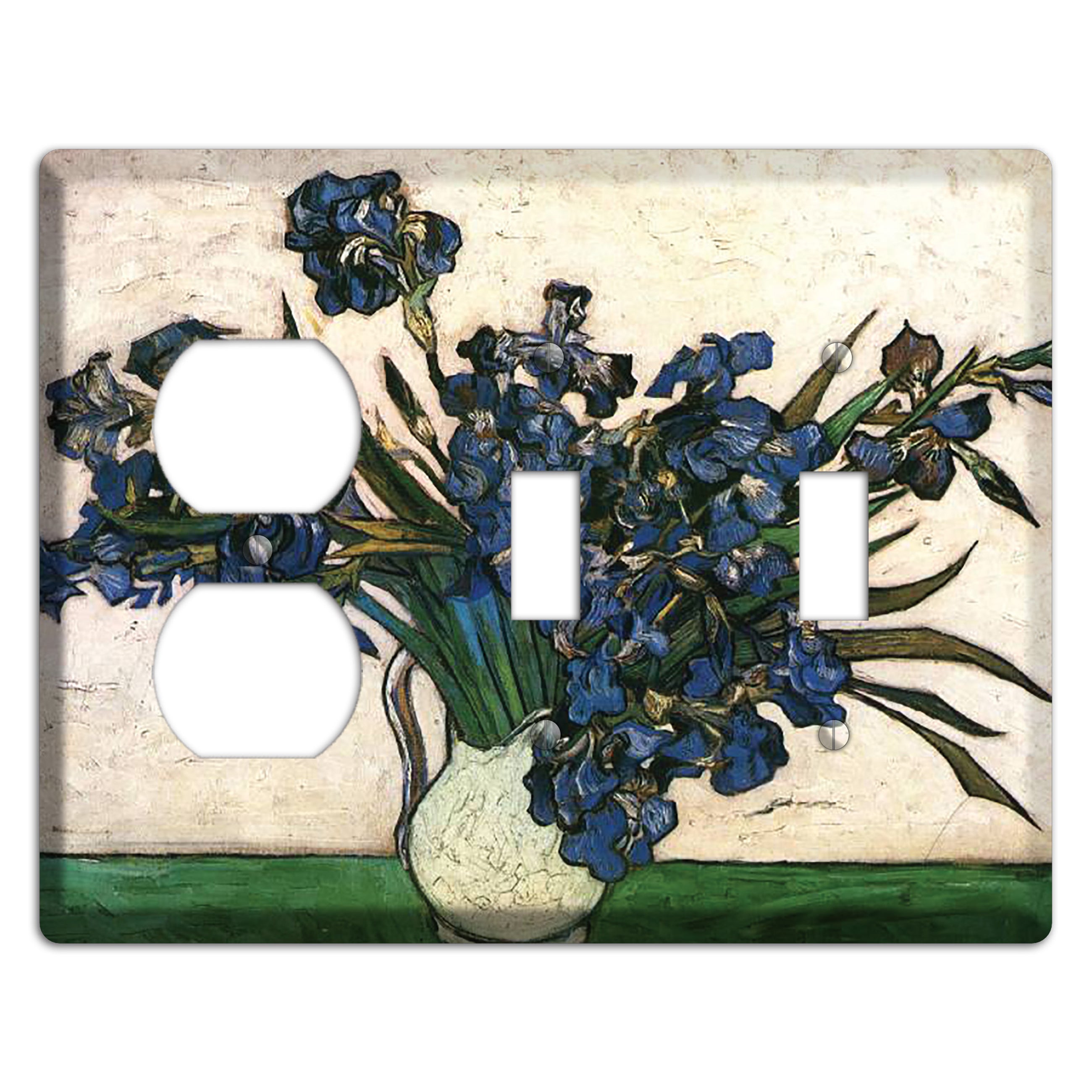Vincent Van Gogh 2 Duplex / 2 Toggle Wallplate