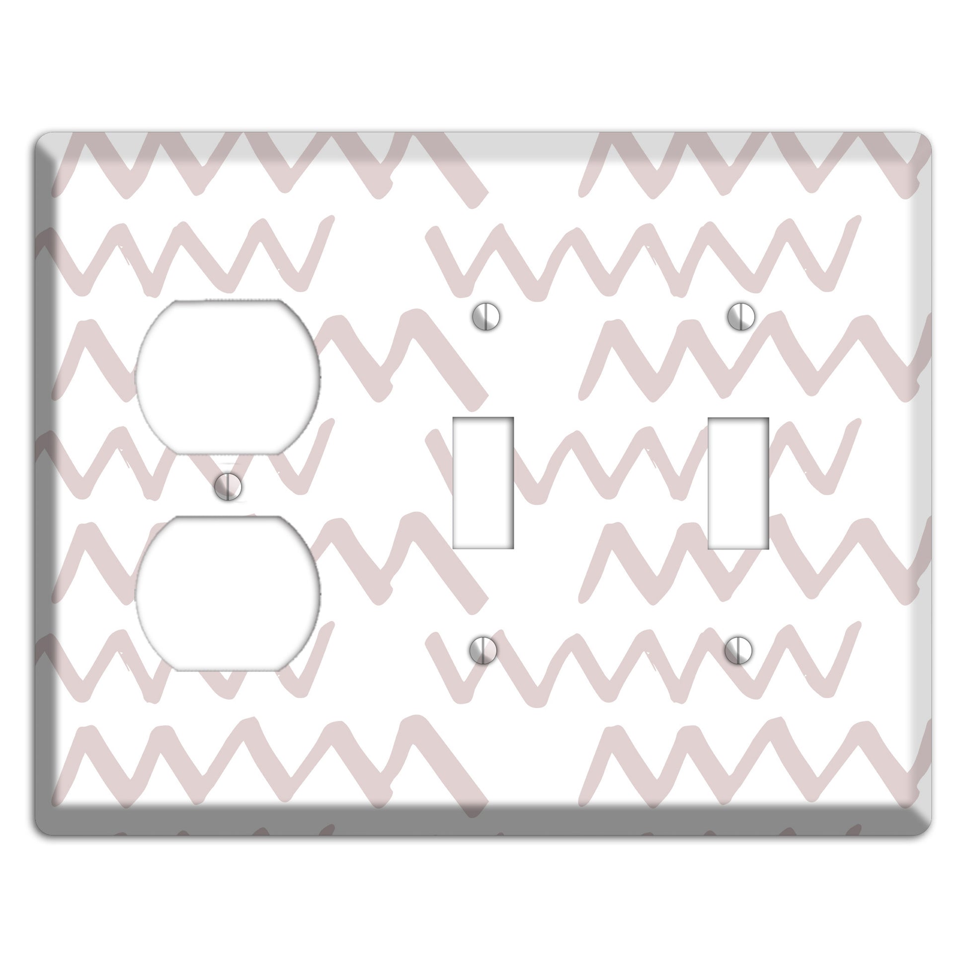 Abstract 19 Duplex / 2 Toggle Wallplate