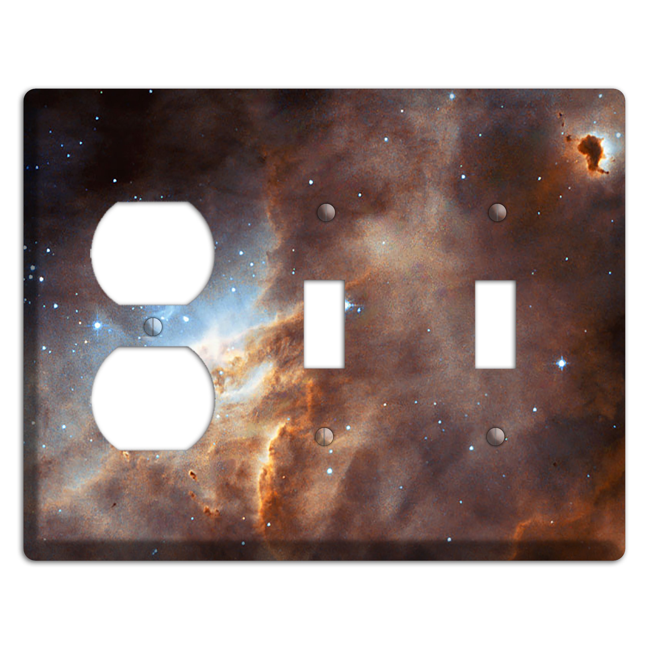 star formation Duplex / 2 Toggle Wallplate