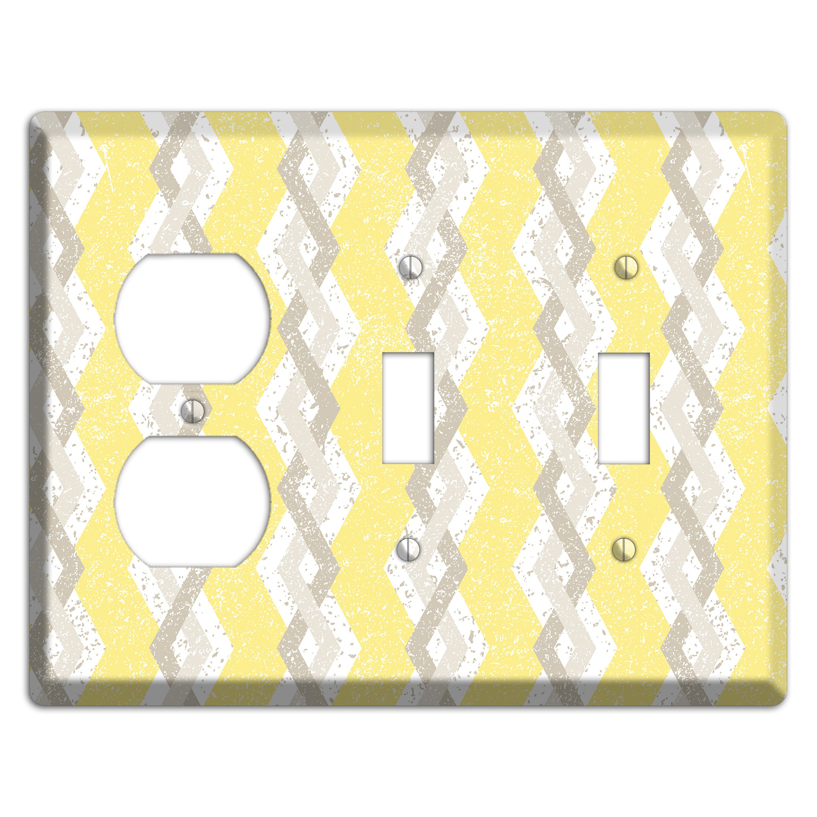 Lemon Fresh Duplex / 2 Toggle Wallplate