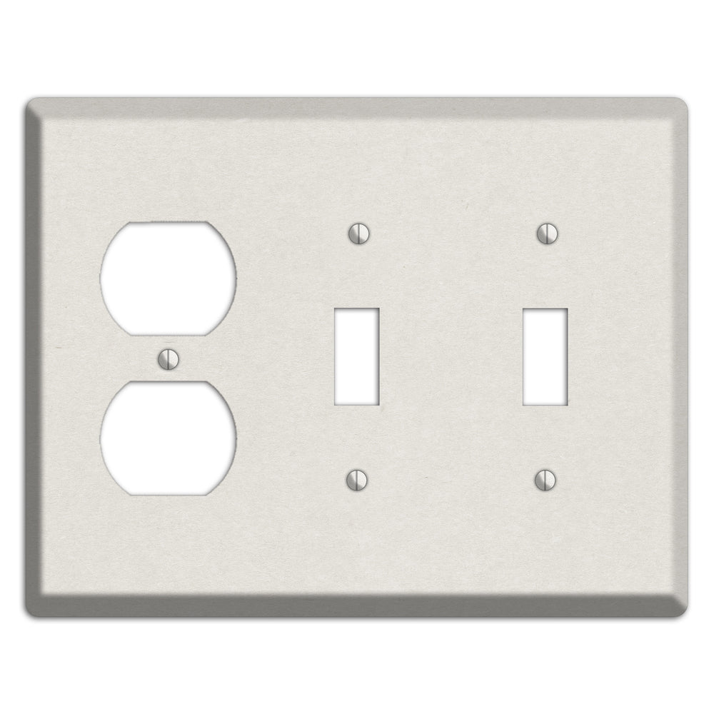 Wild Sand Kraft Duplex / 2 Toggle Wallplate