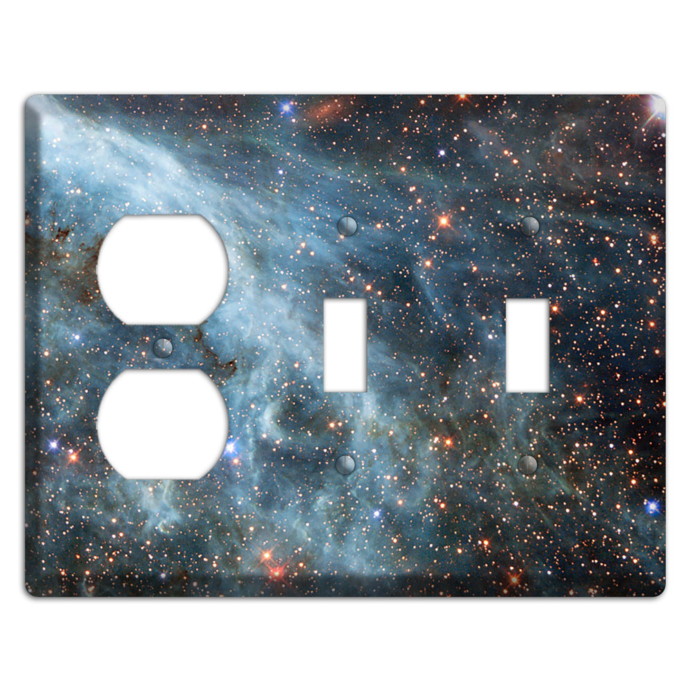 Magellanic Cloud Duplex / 2 Toggle Wallplate