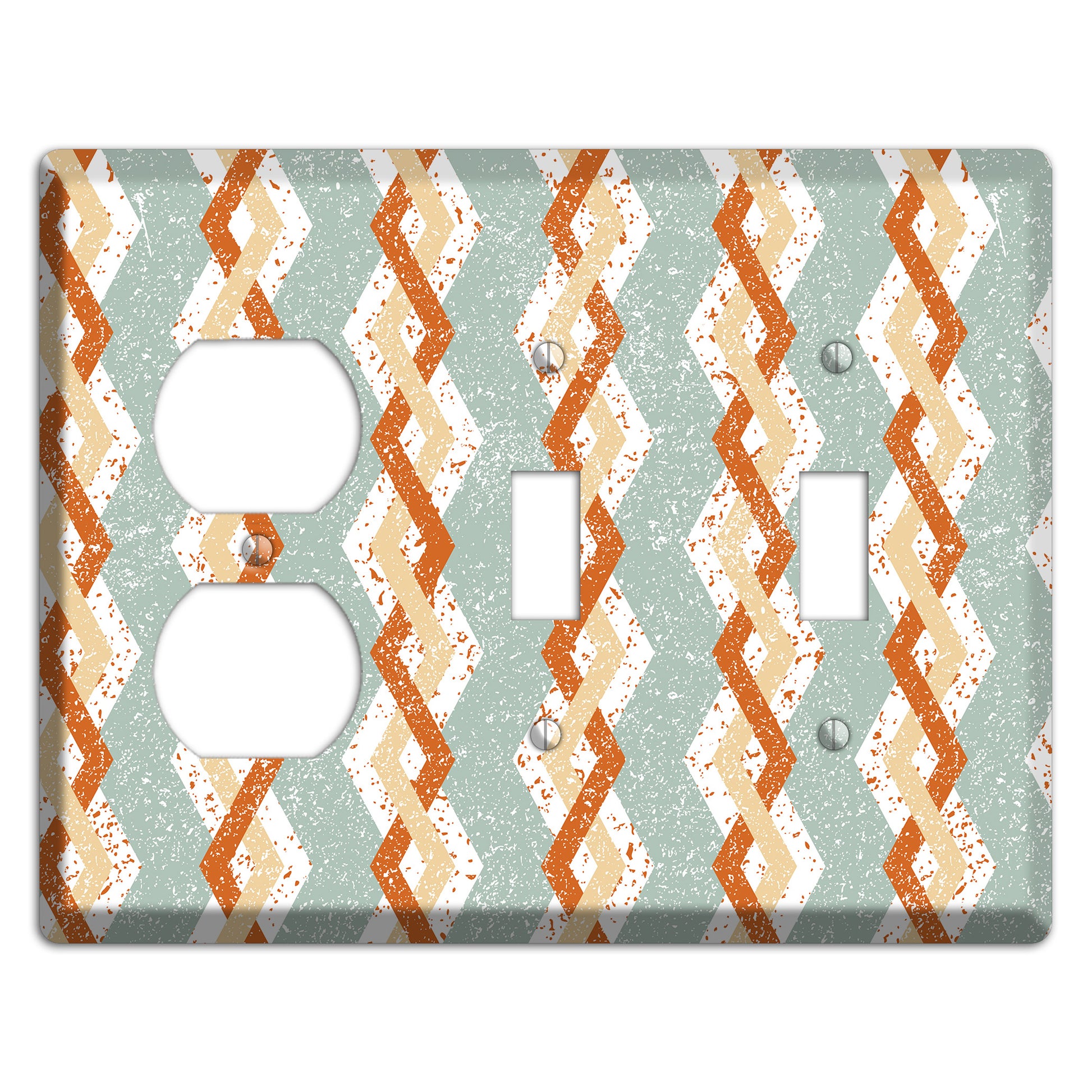 Gauges River Duplex / 2 Toggle Wallplate